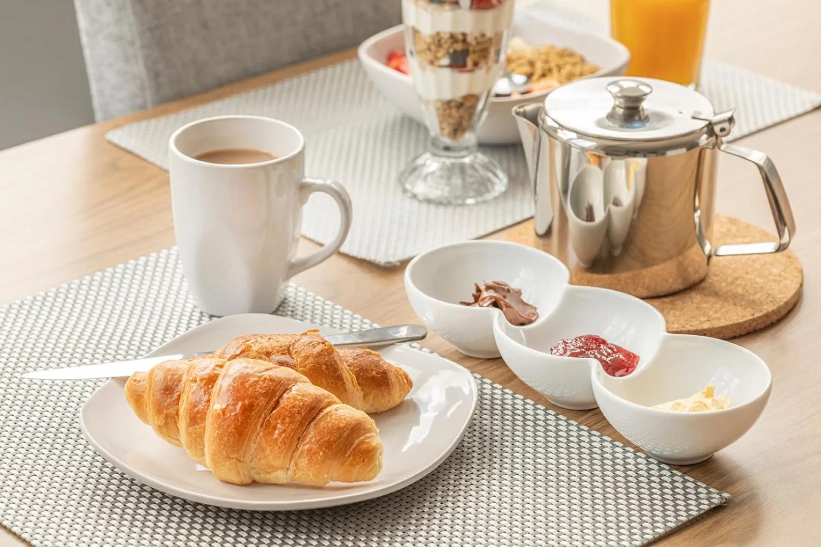 Food close-up in The Sleep-Inn Hare B&B