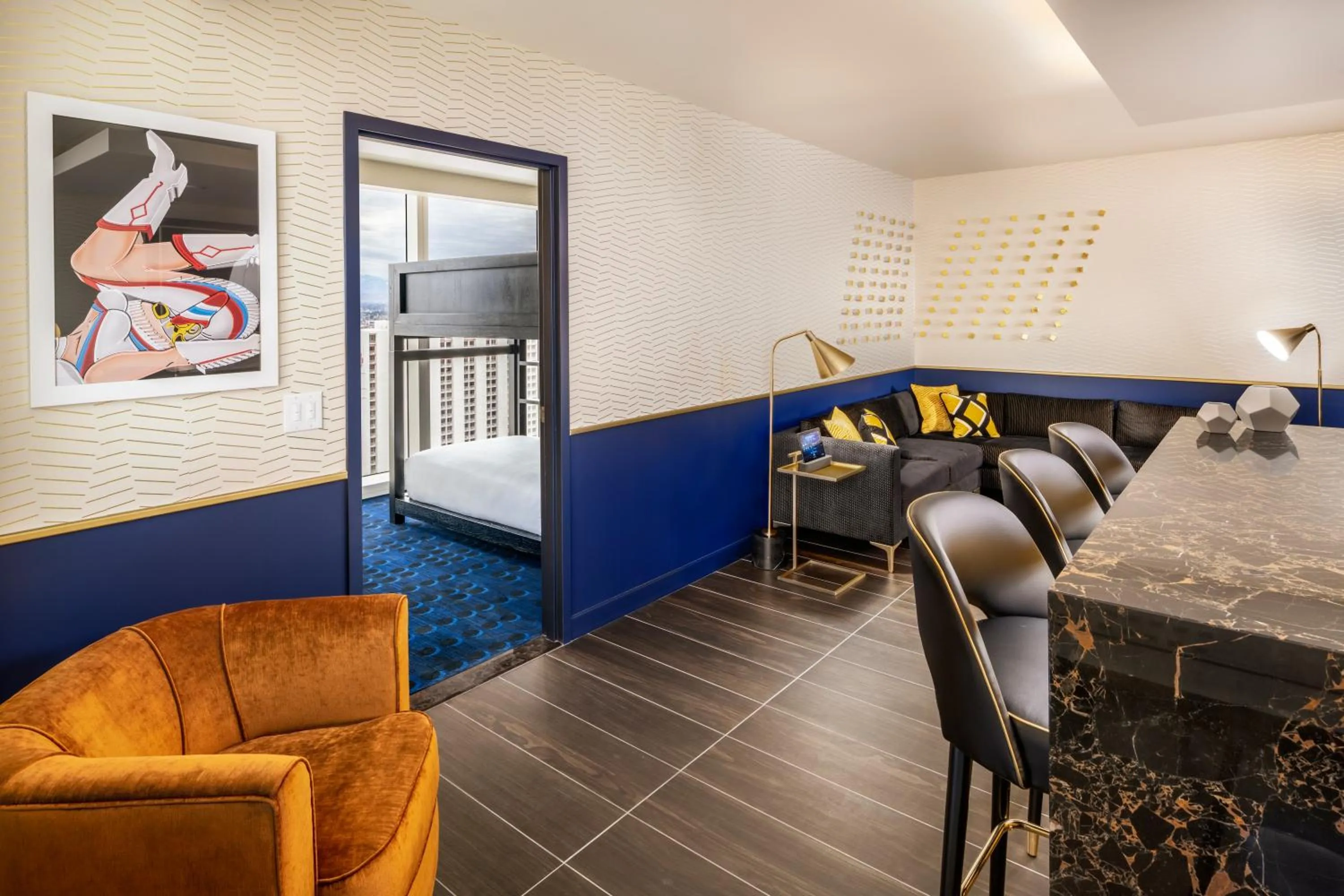 Living room in Circa Resort & Casino - Adults Only