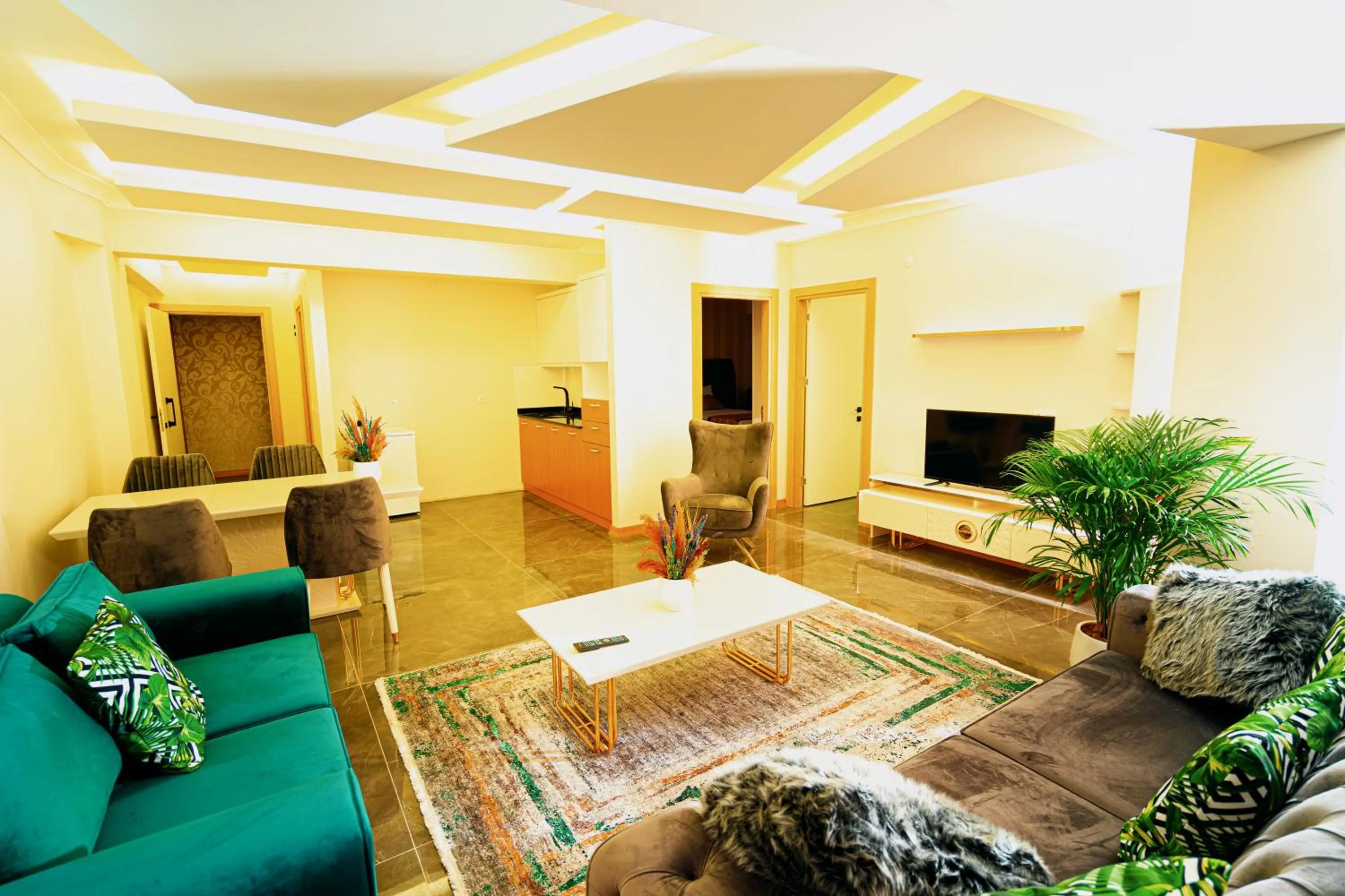 Living room in Continent Luxury Suites Sakarya