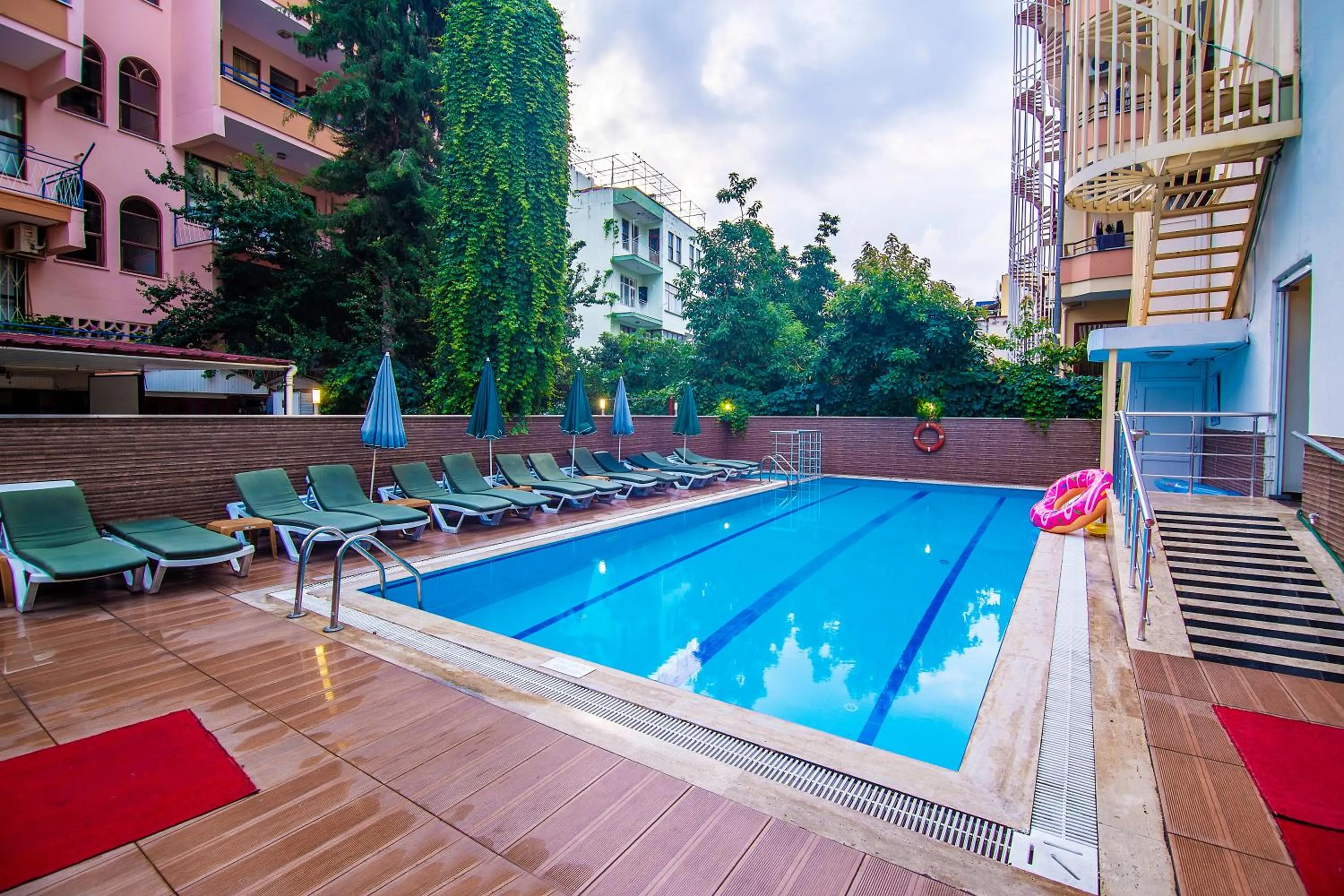 Swimming pool in Kleopatra blue hawai hotel