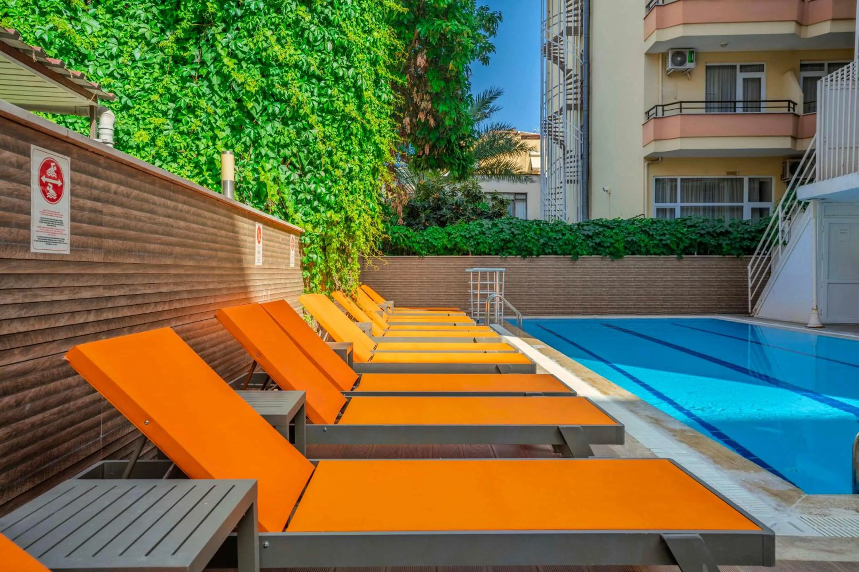 Swimming pool in Kleopatra blue hawai hotel