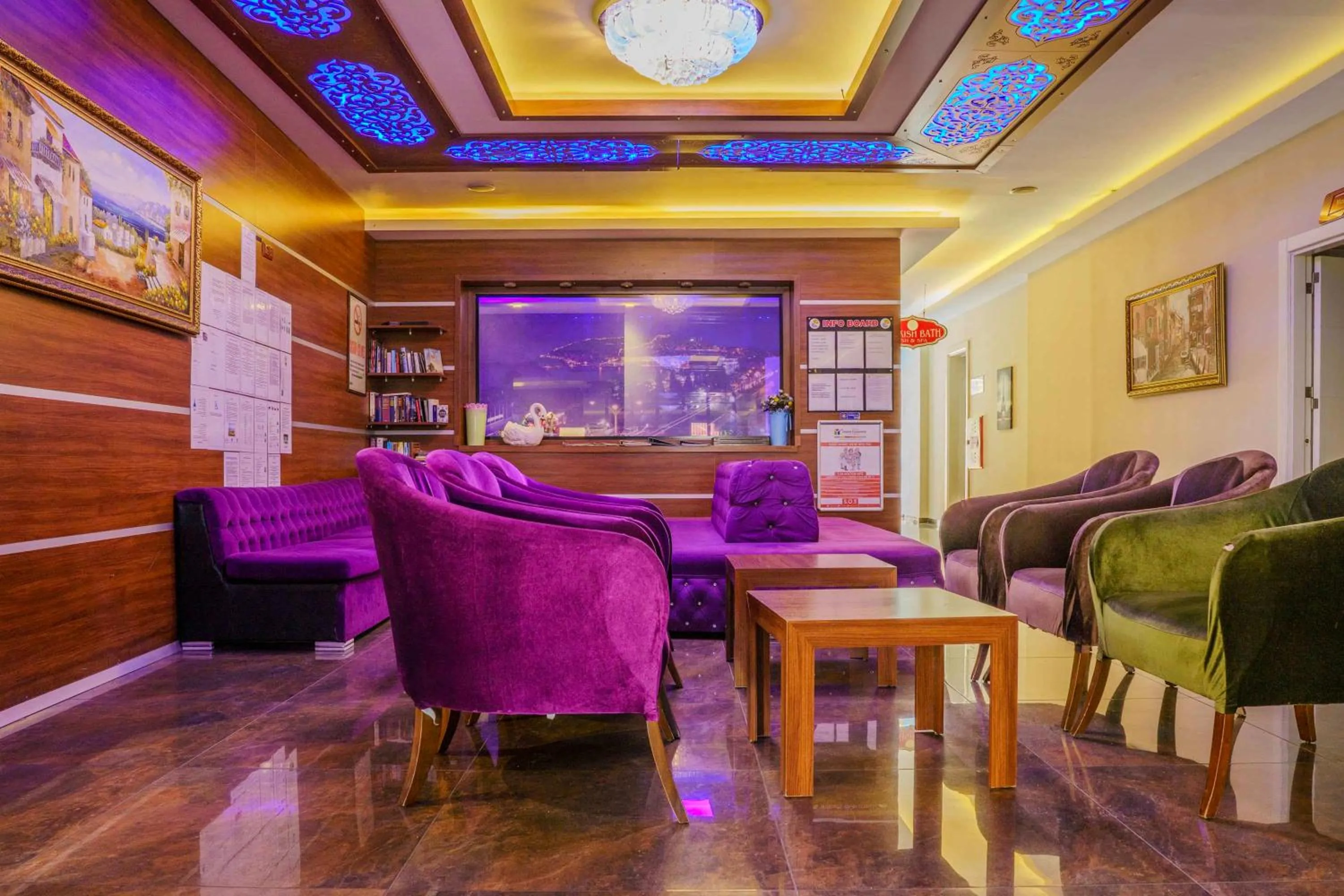 Lobby or reception in Kleopatra blue hawai hotel