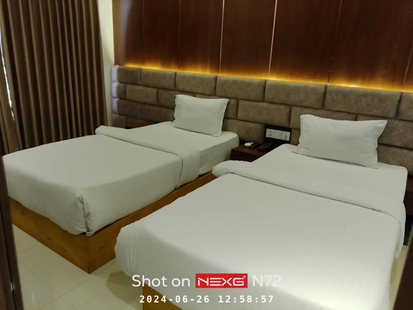 Bed in Richmond Hotel Sylhet