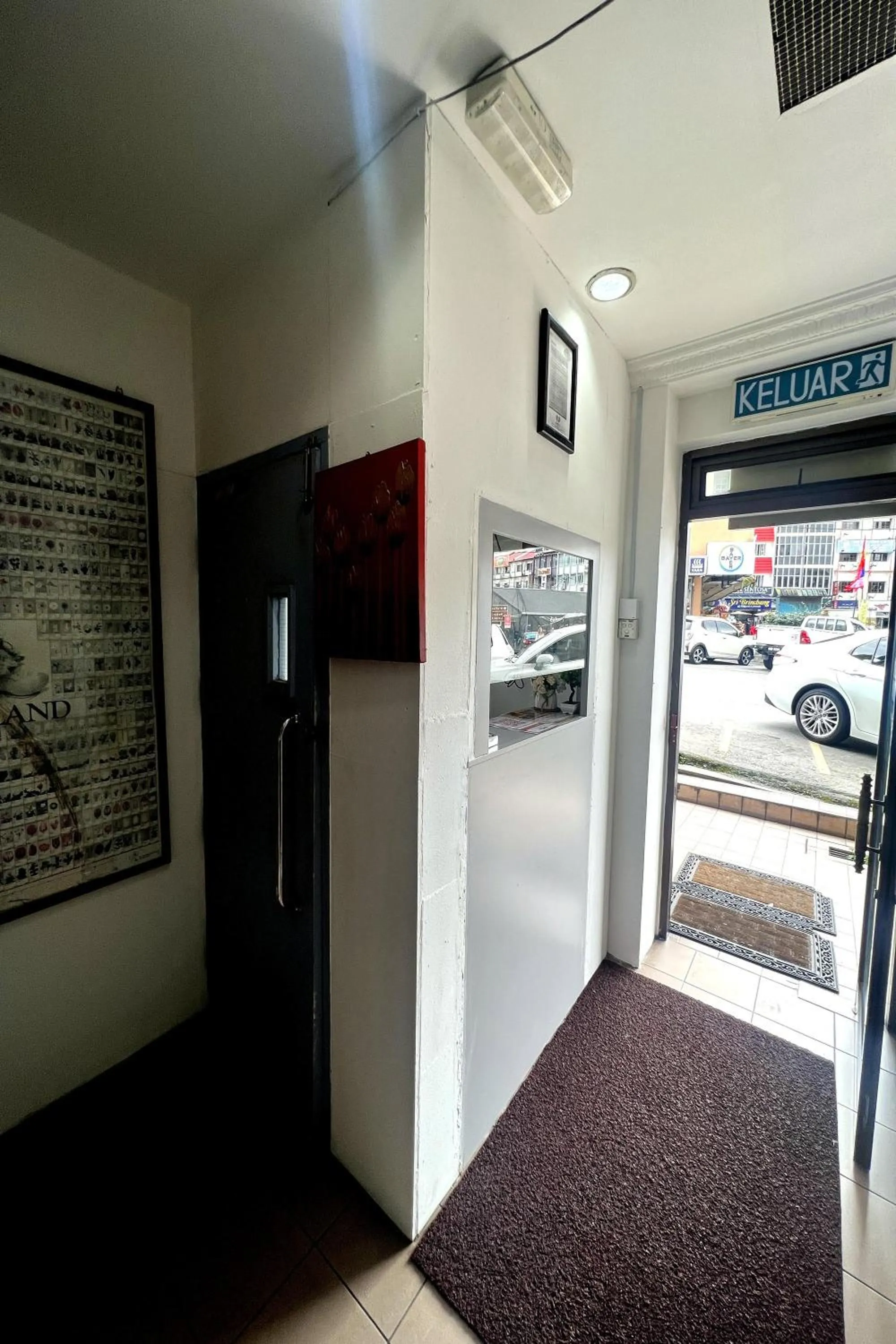 Decorative detail in Madani Muslim Hotel Cameron Highland