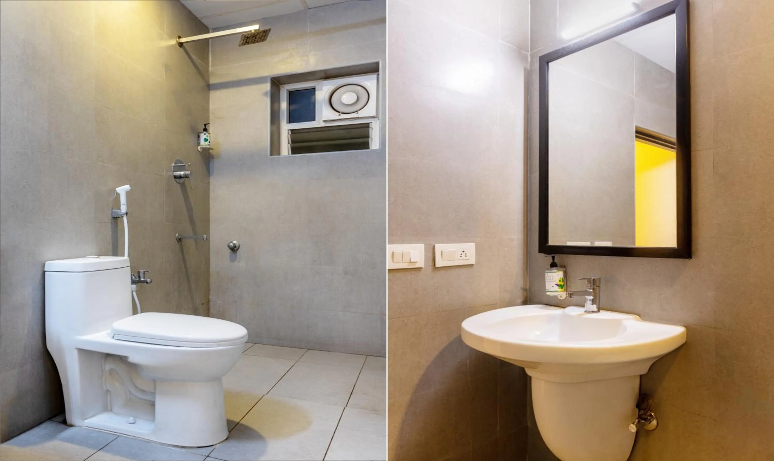 Bathroom in Treebo Treetops Inn - Anna Nagar