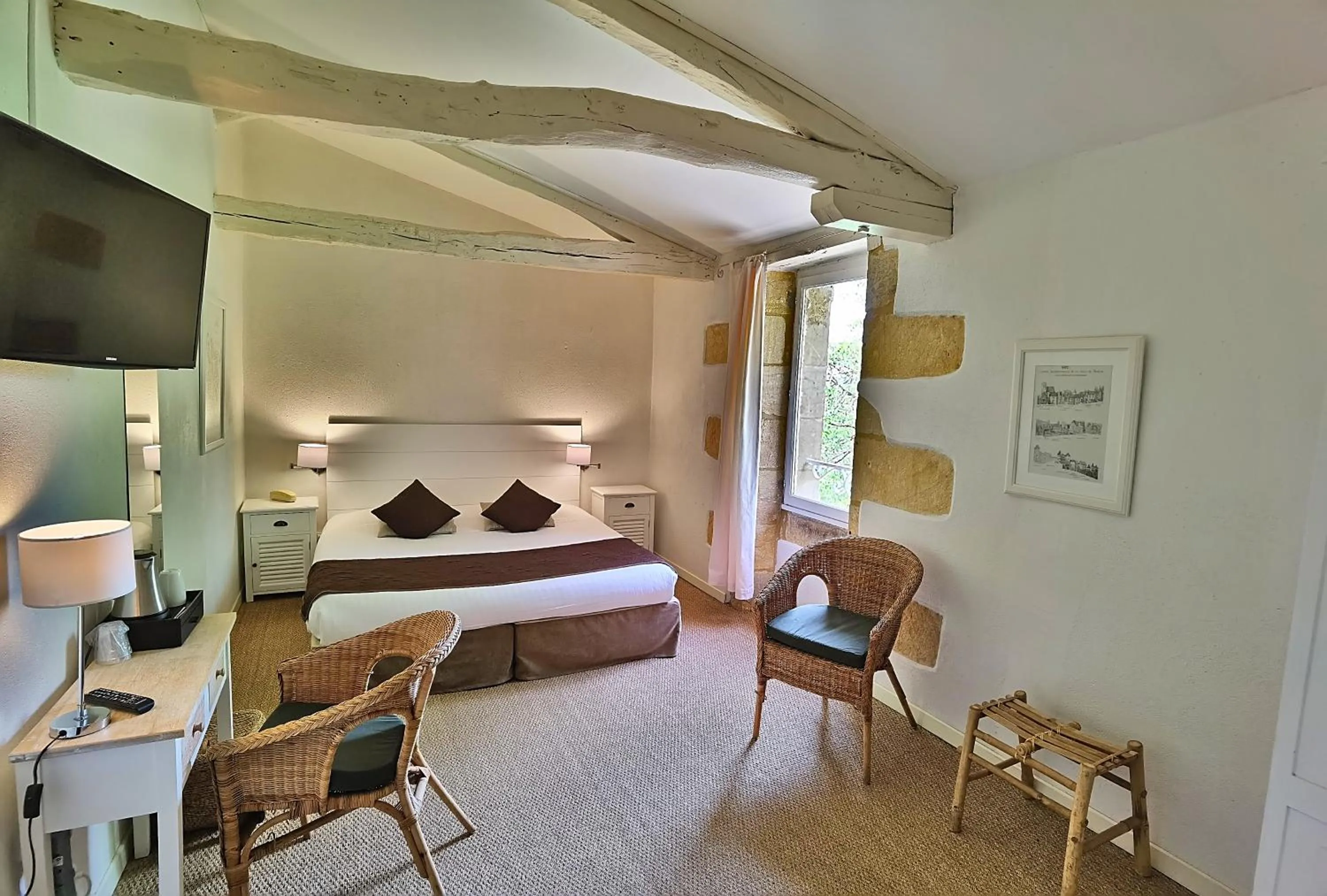 Photo of the whole room, Bed in Hotel La Maison des Peyrat