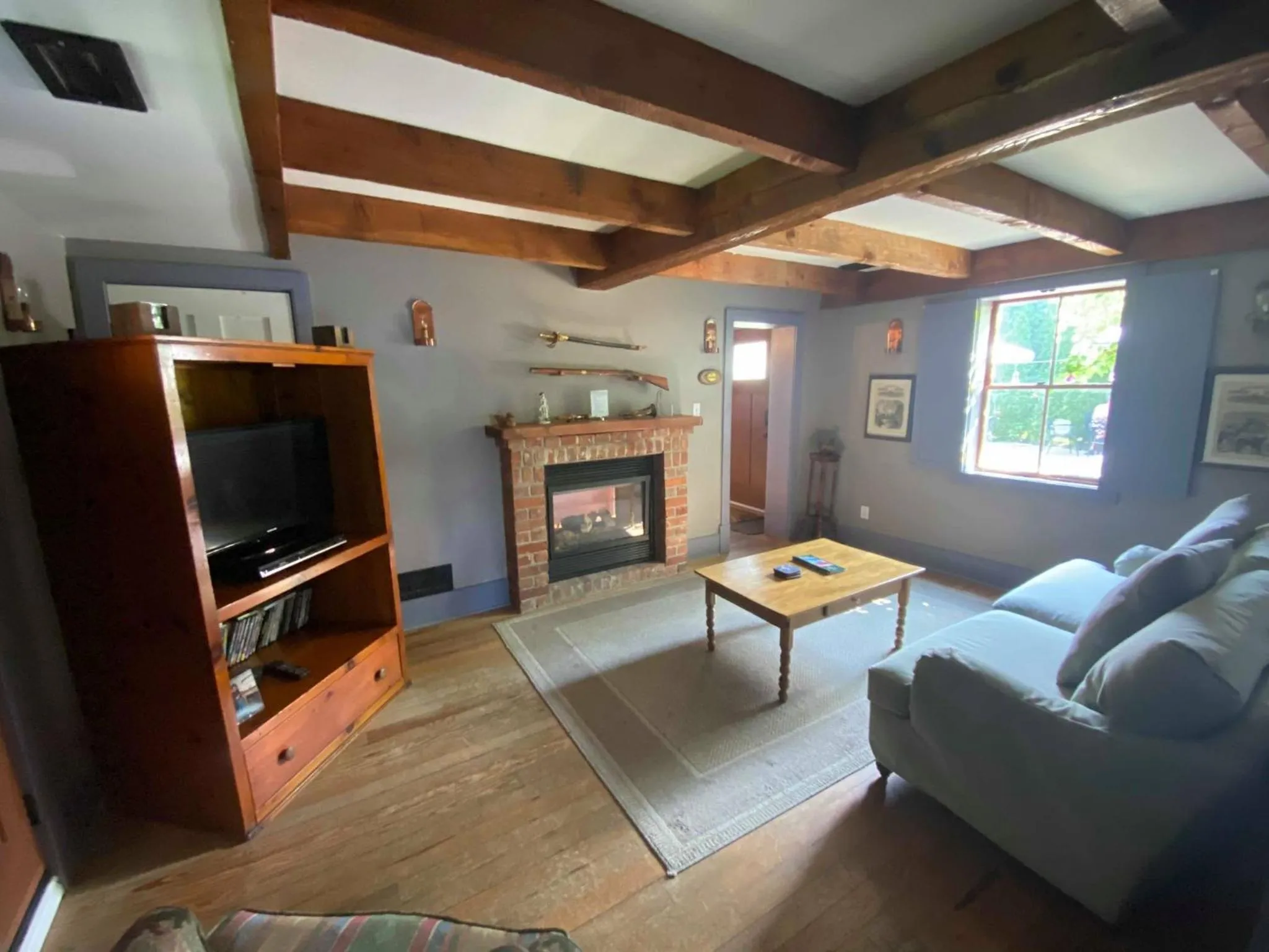 Living room in The Olde Angel Inn