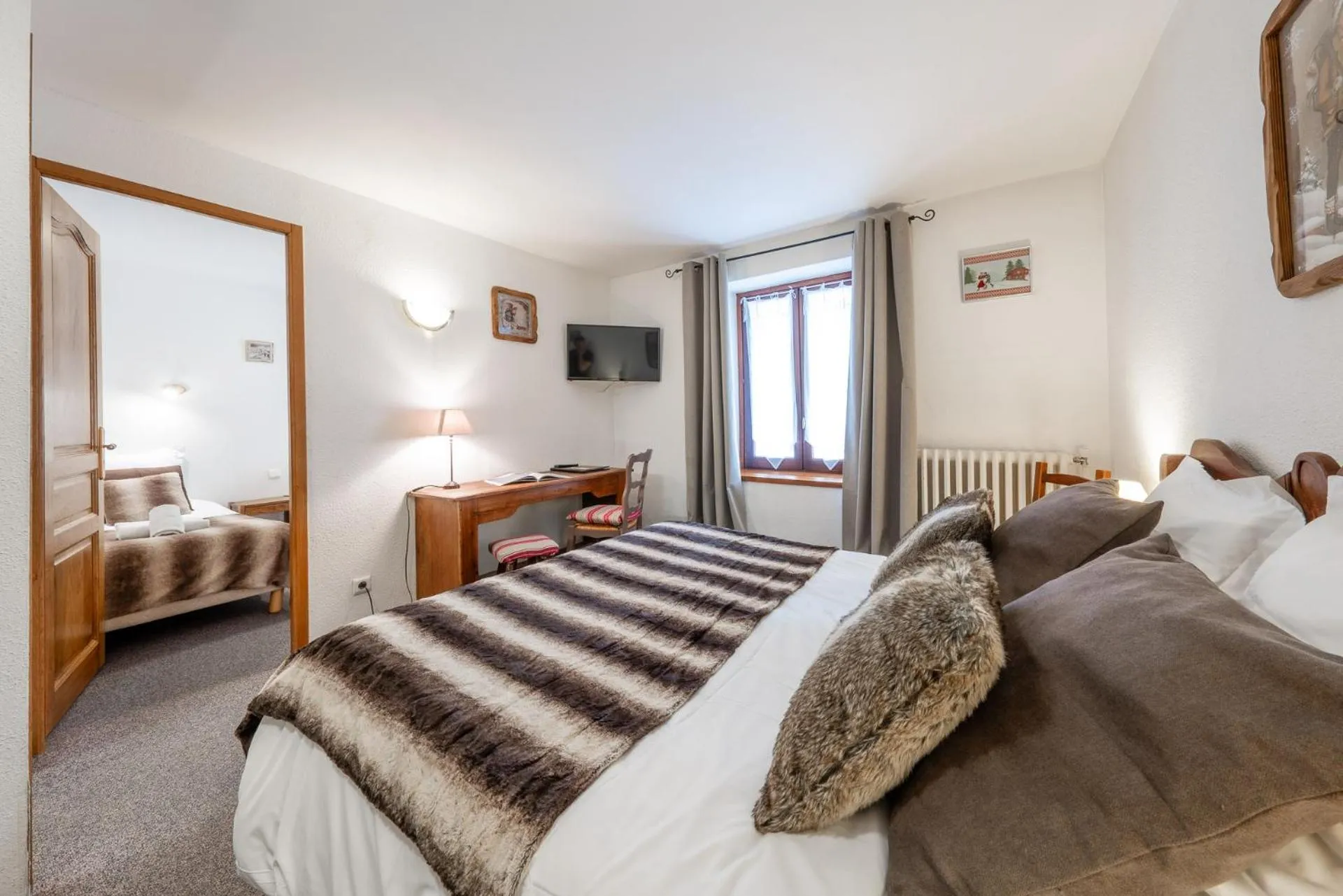 Quadruple Room in Logis Hôtel et Spa Le Christiania