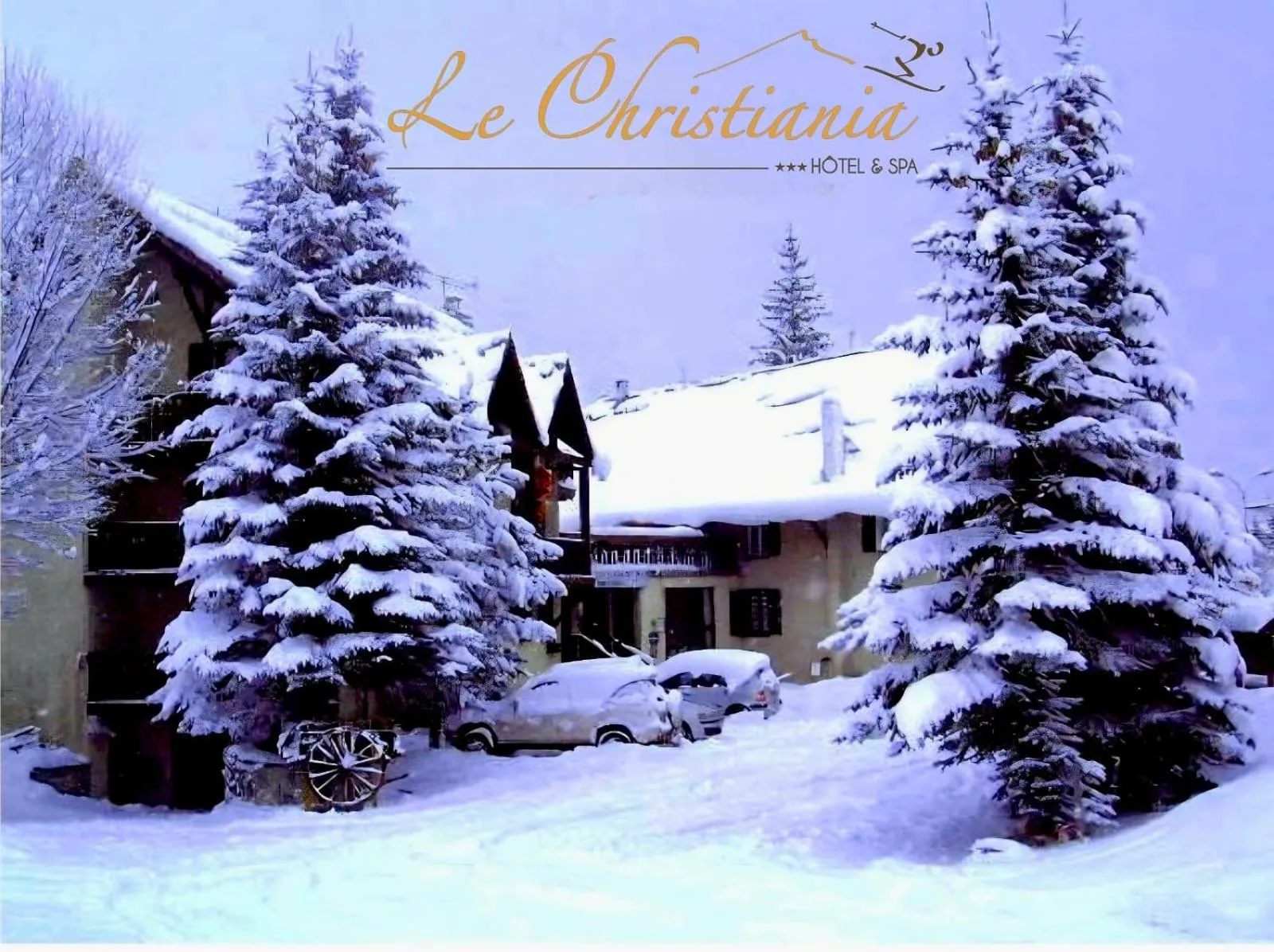 Property building in Logis Hôtel et Spa Le Christiania