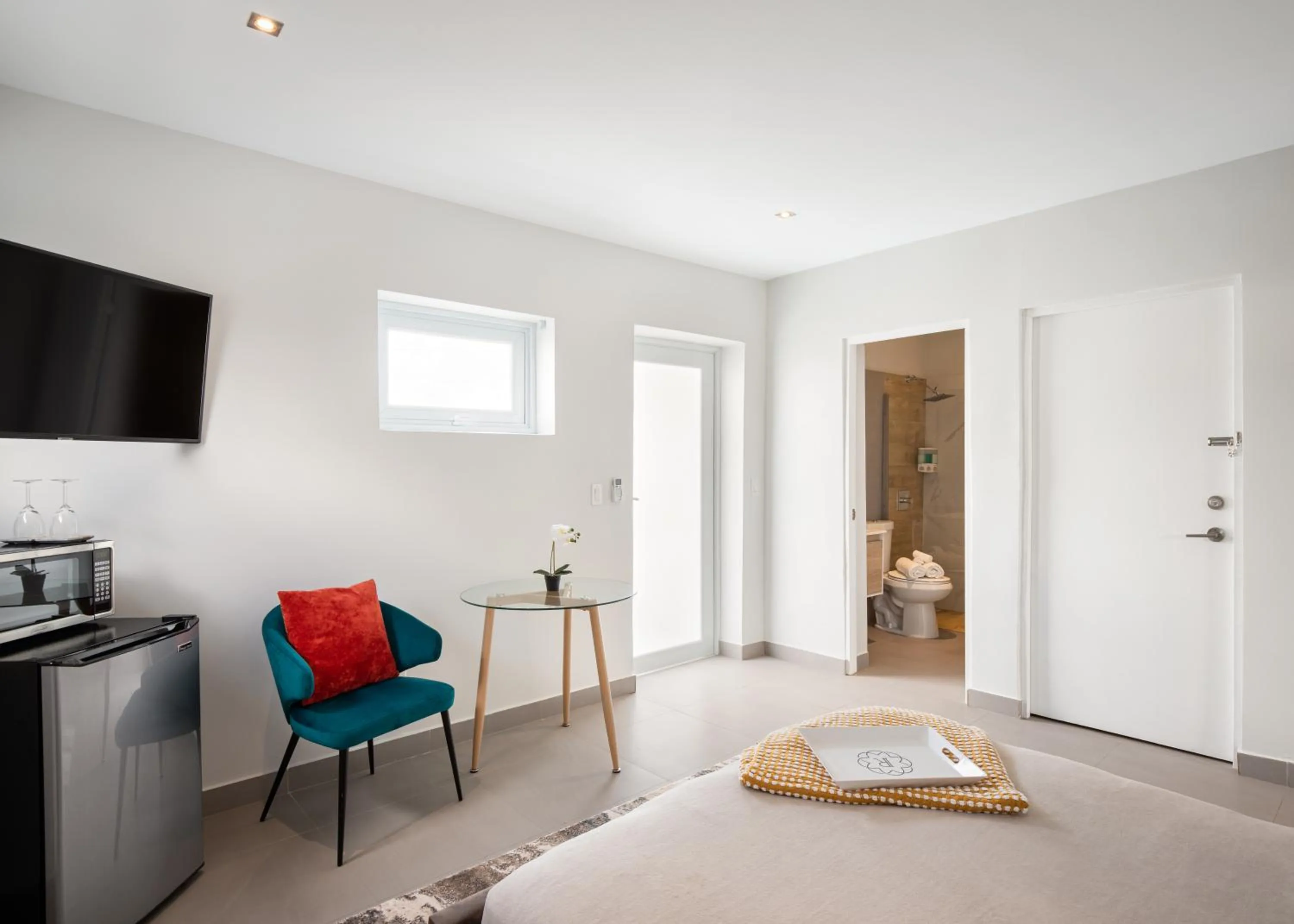 Seating area, Bed in Rosalina Ocean Park