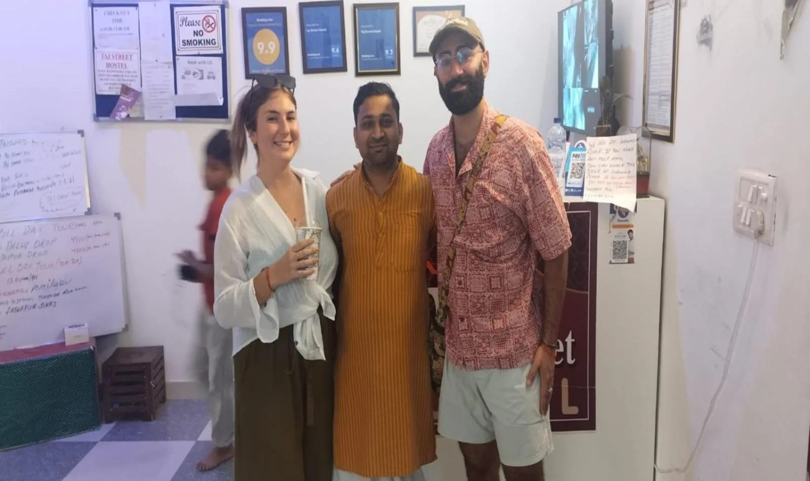 Guests in Taj Street Hostel