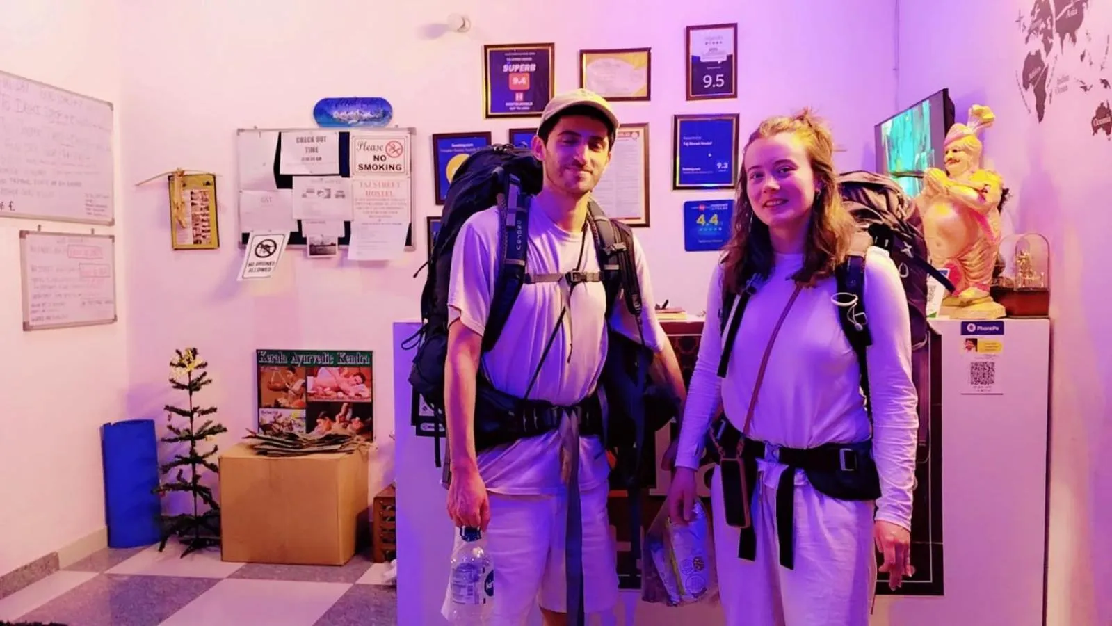 Guests in Taj Street Hostel