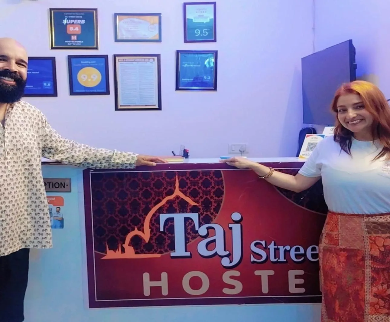 Guests in Taj Street Hostel