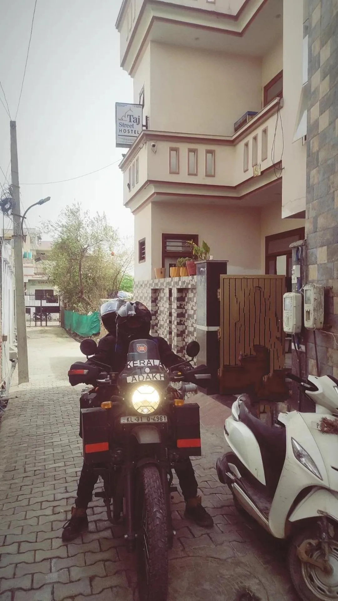 Property building in Taj Street Hostel