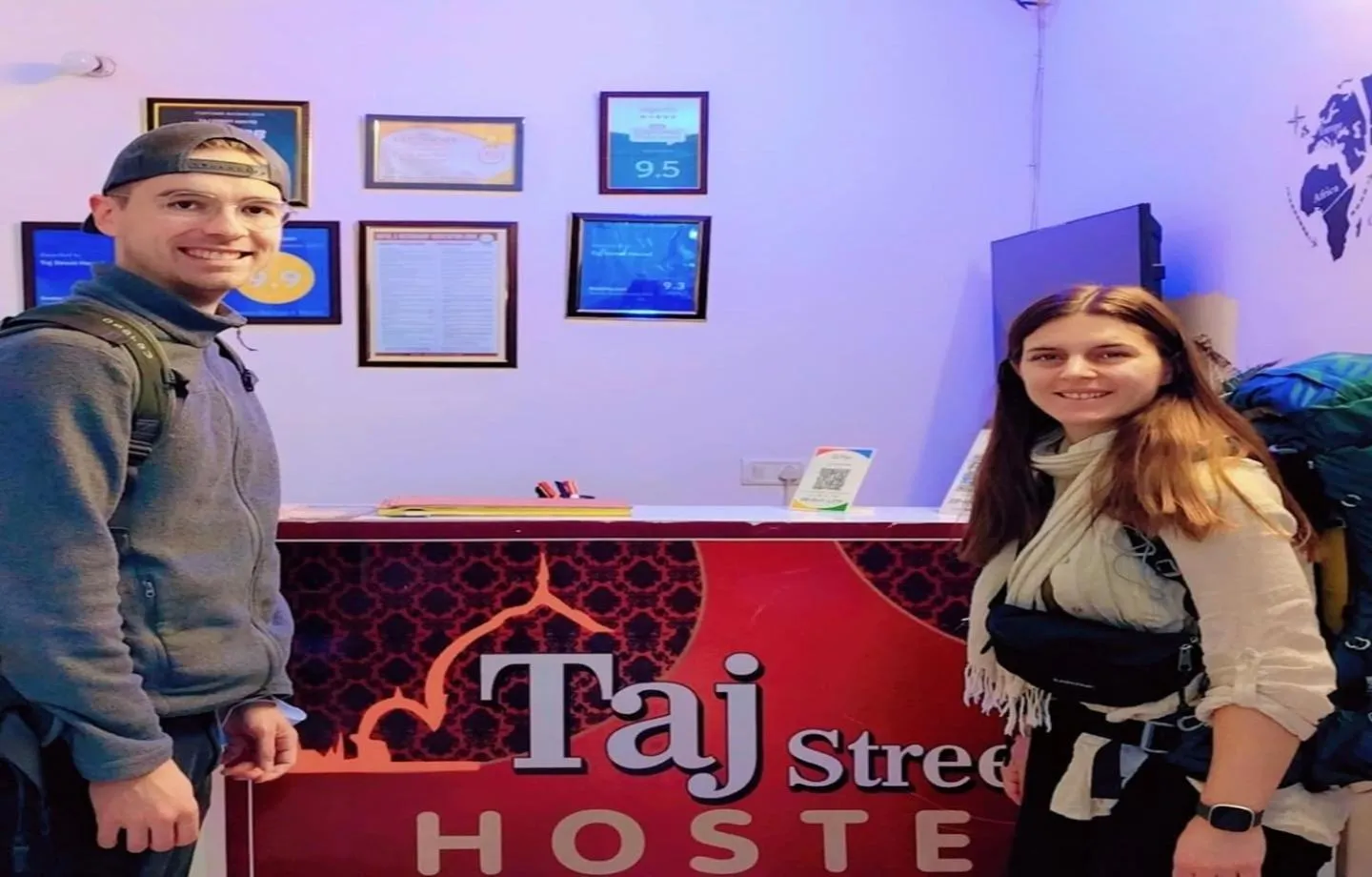 Guests in Taj Street Hostel