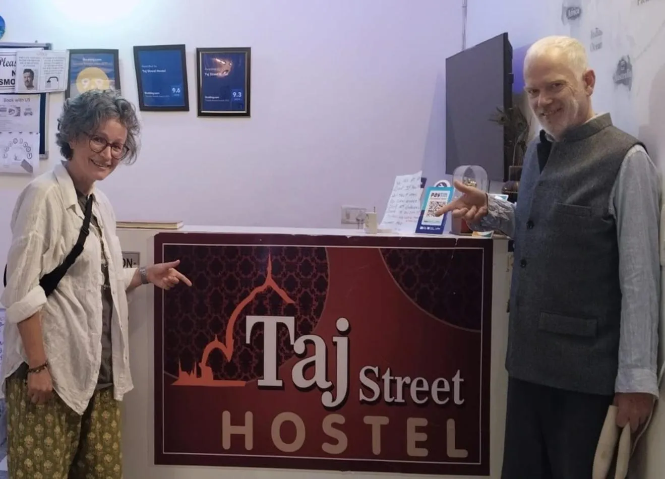 Guests in Taj Street Hostel