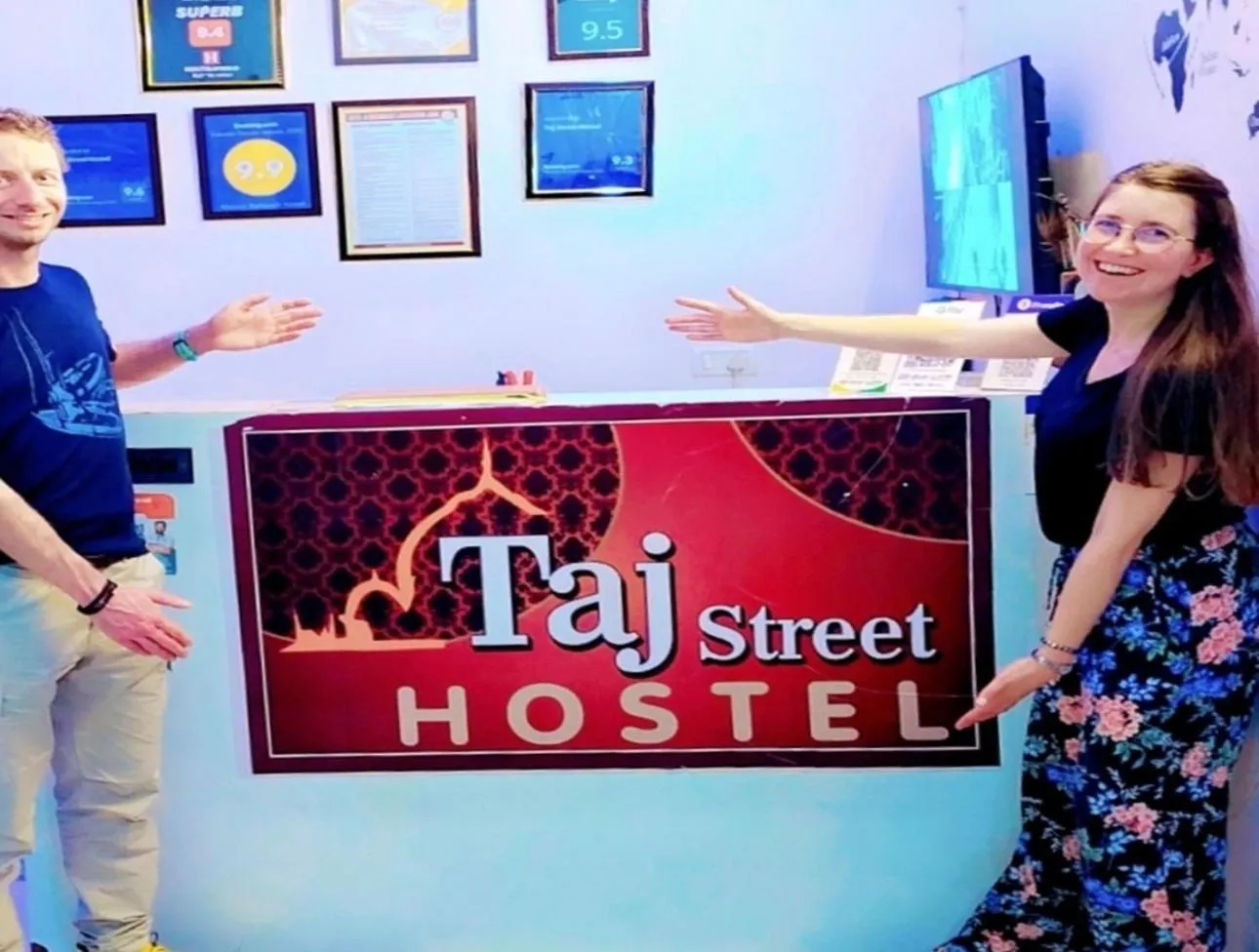 Guests in Taj Street Hostel