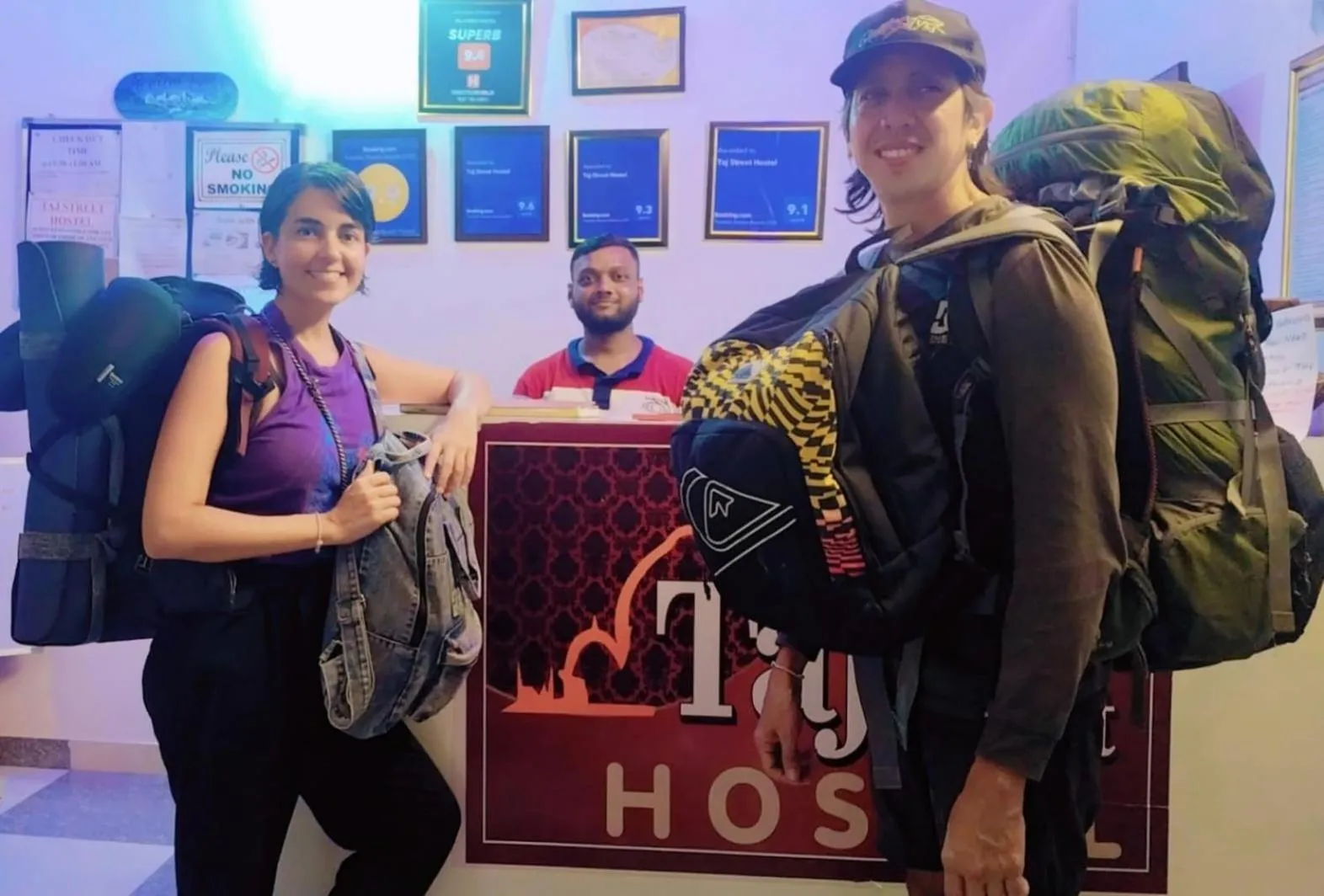 Guests in Taj Street Hostel