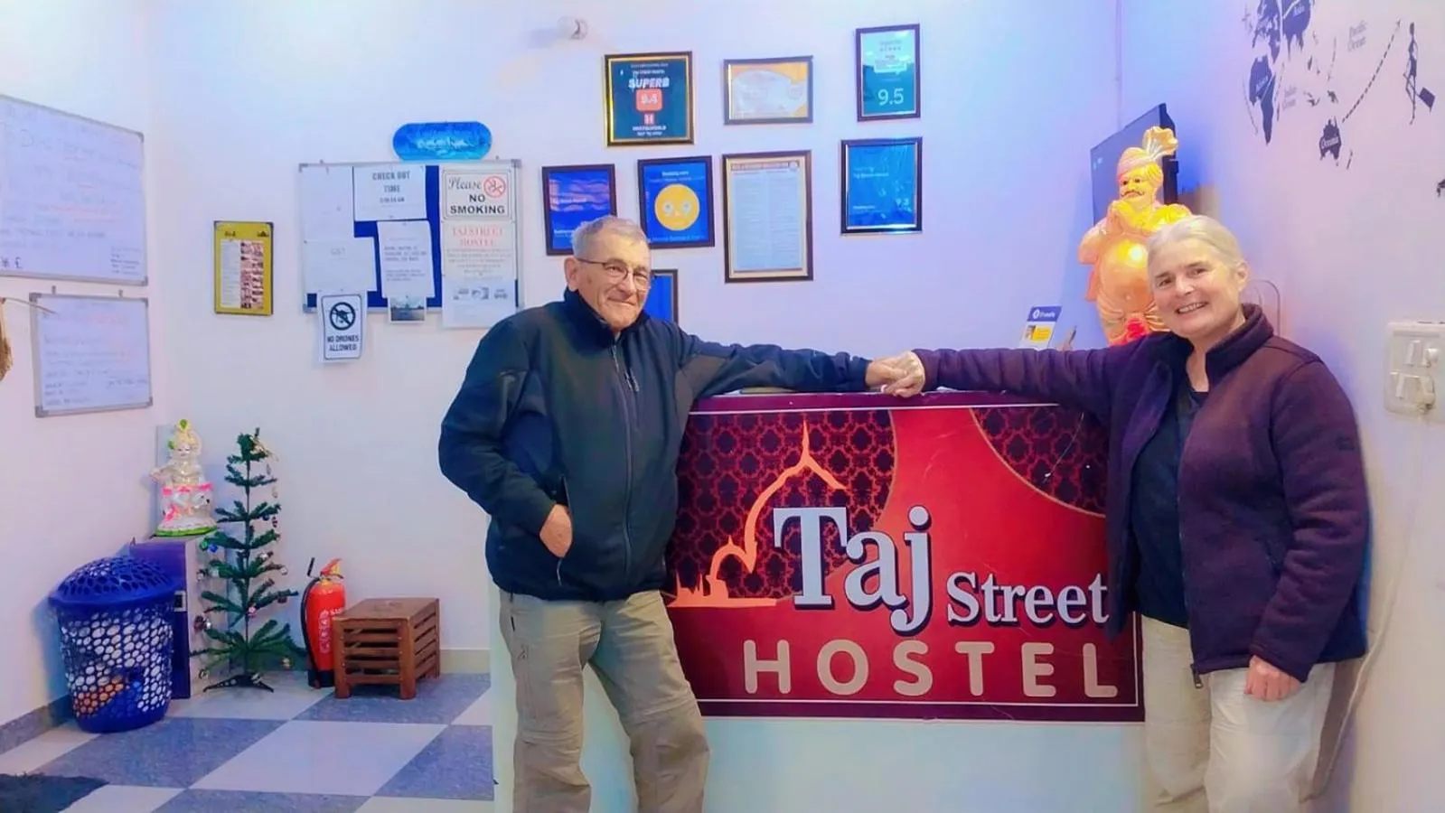Guests in Taj Street Hostel