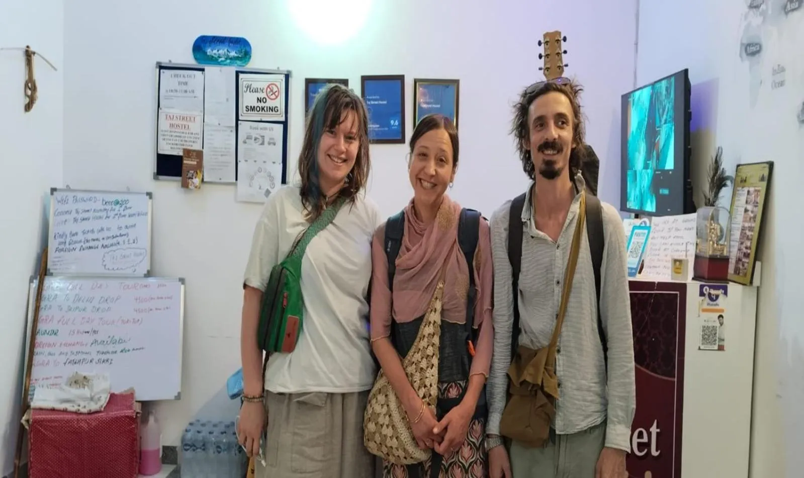 Guests in Taj Street Hostel