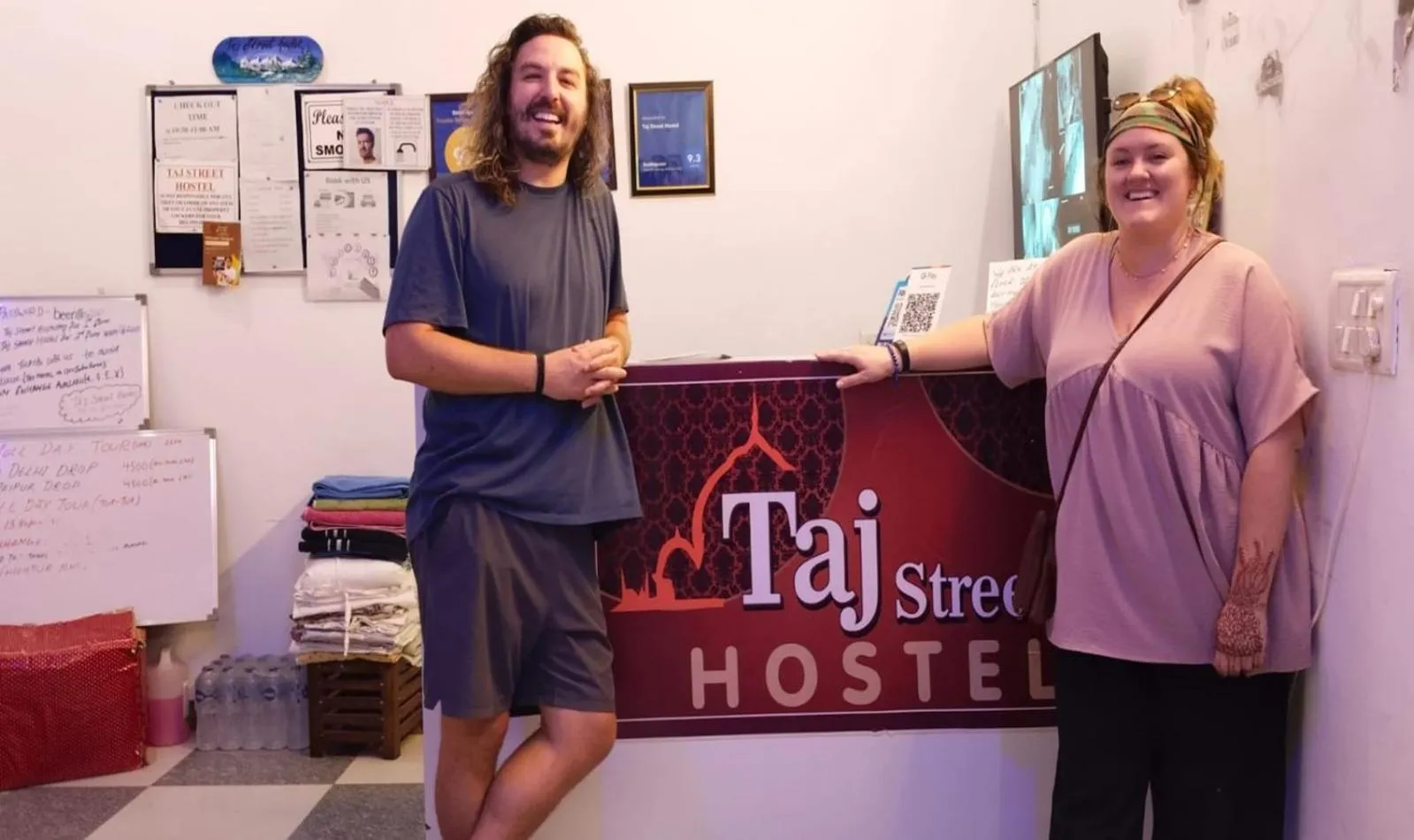 Guests in Taj Street Hostel