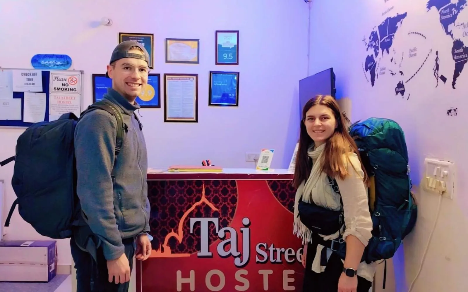 Guests in Taj Street Hostel