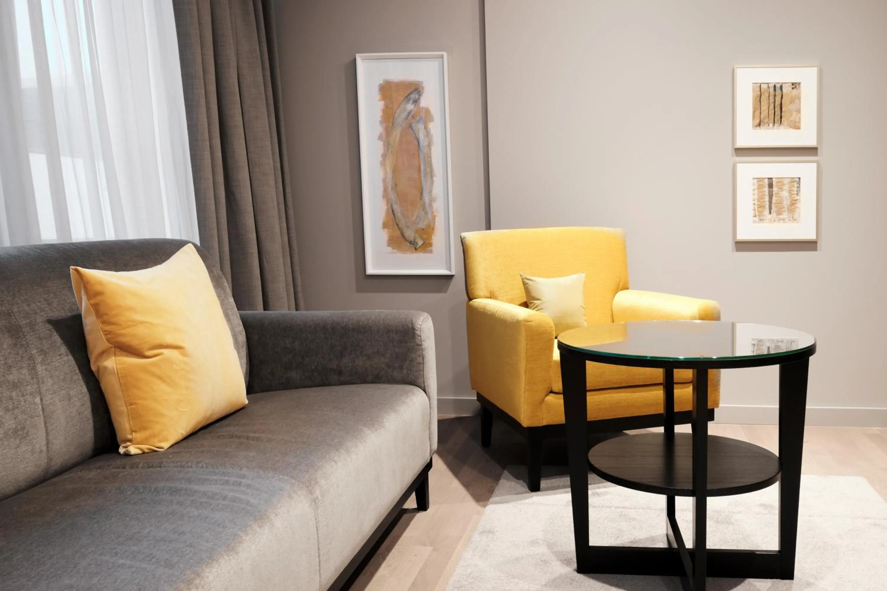 Seating area in SAXX Hotel "Am Theater Karree"