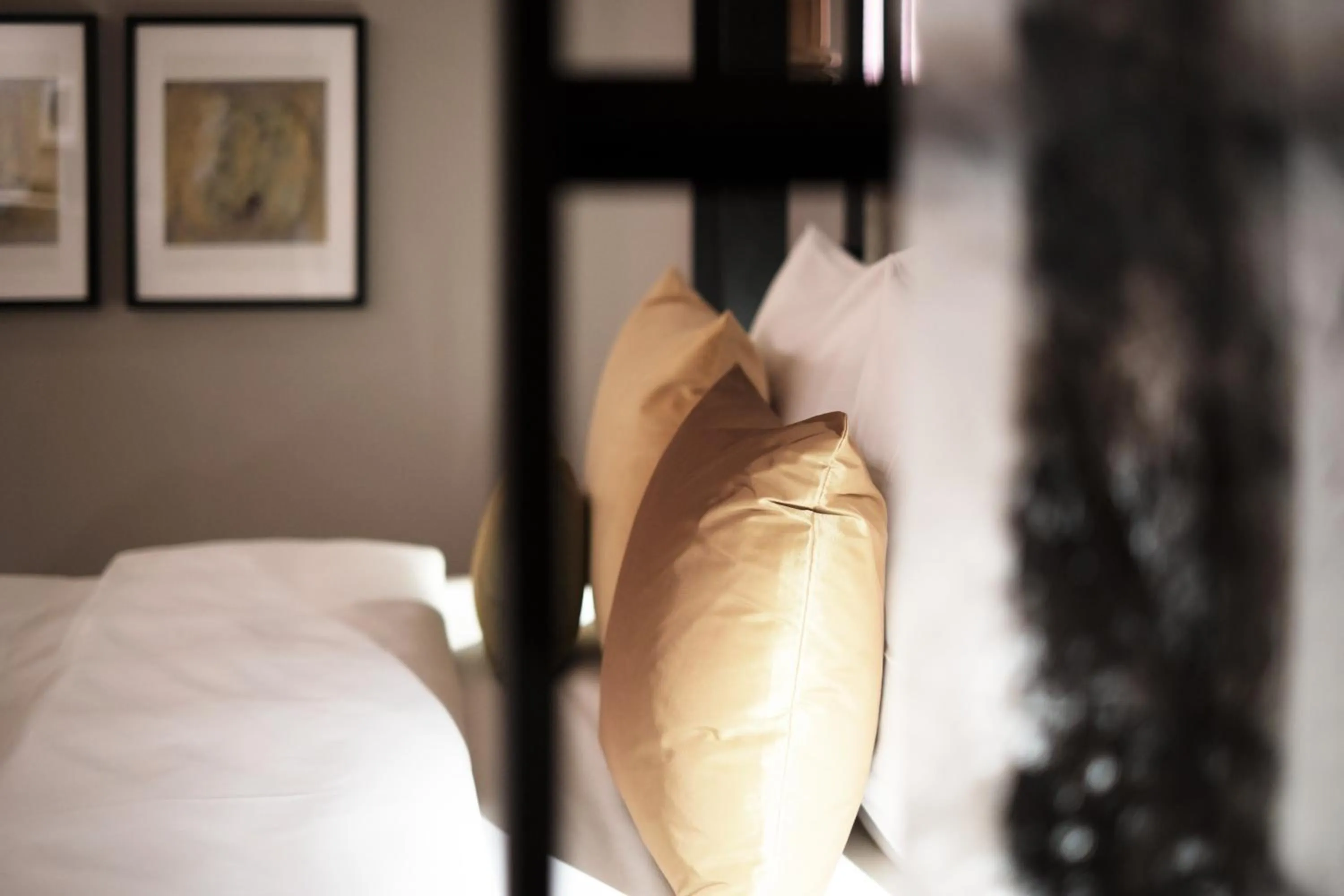 Decorative detail, Bed in SAXX Hotel "Am Theater Karree"