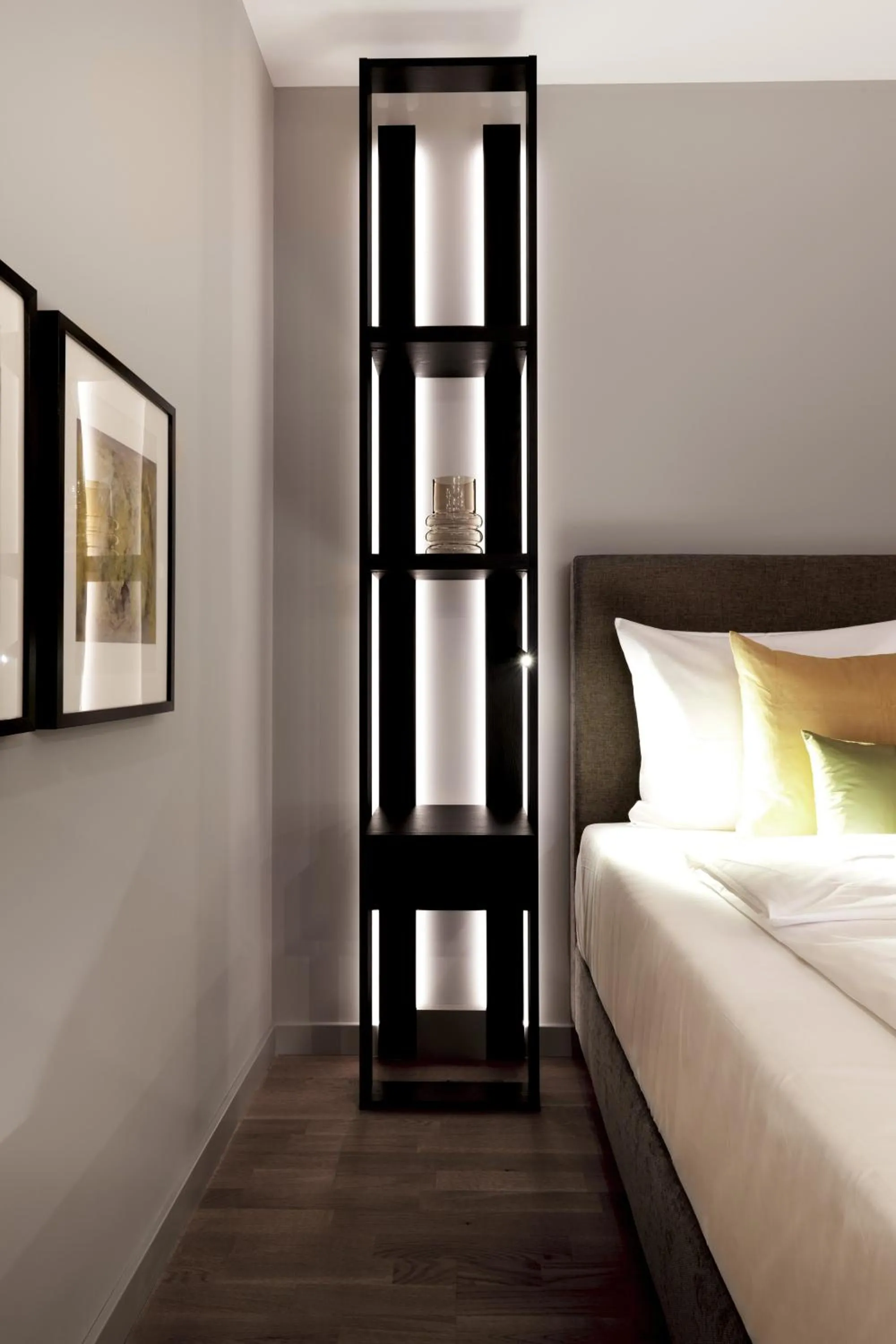 Decorative detail, Bed in SAXX Hotel "Am Theater Karree"