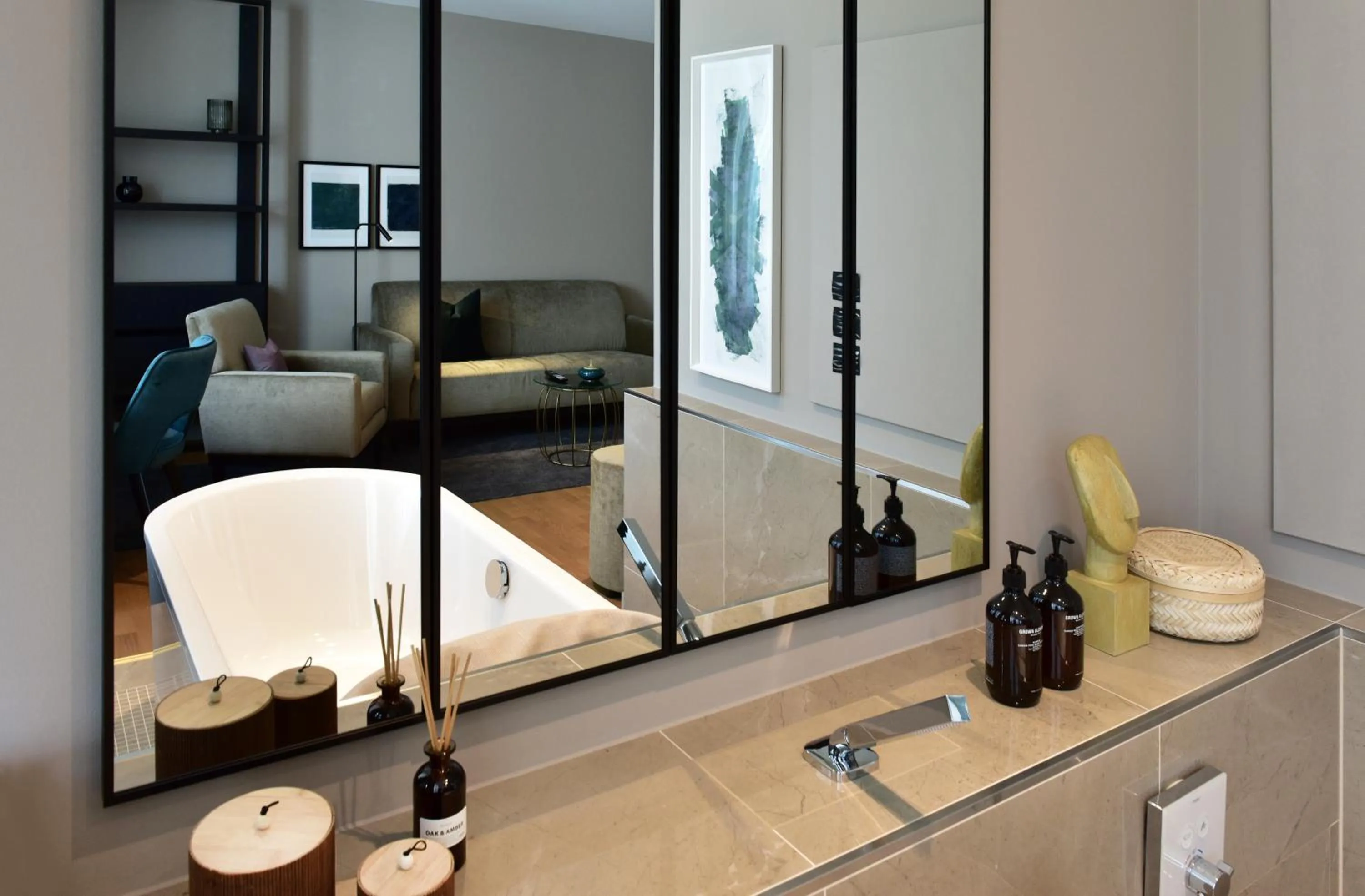 Bathroom in SAXX Hotel "Am Theater Karree"