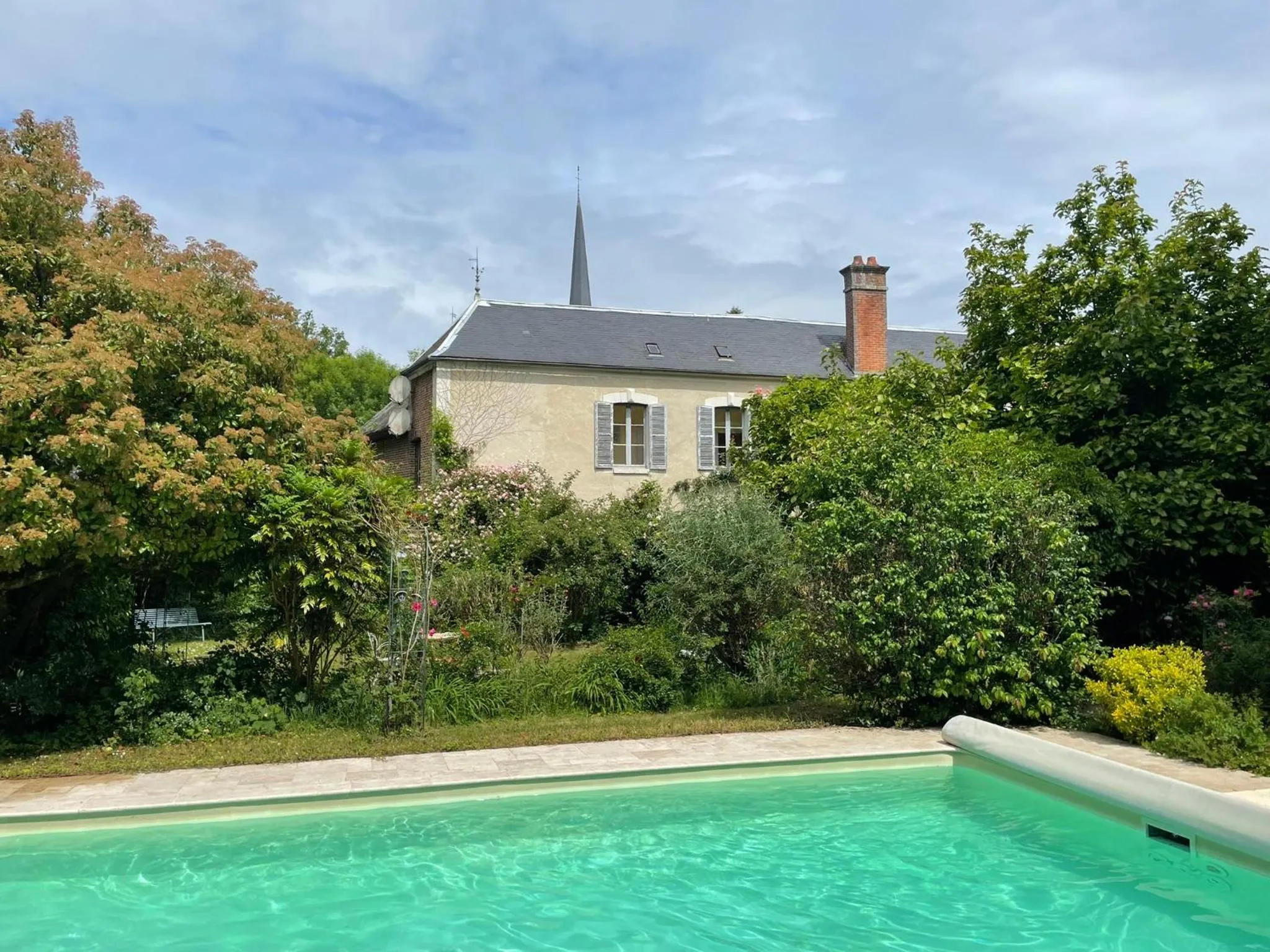 Garden view in Il était une fois un jardin