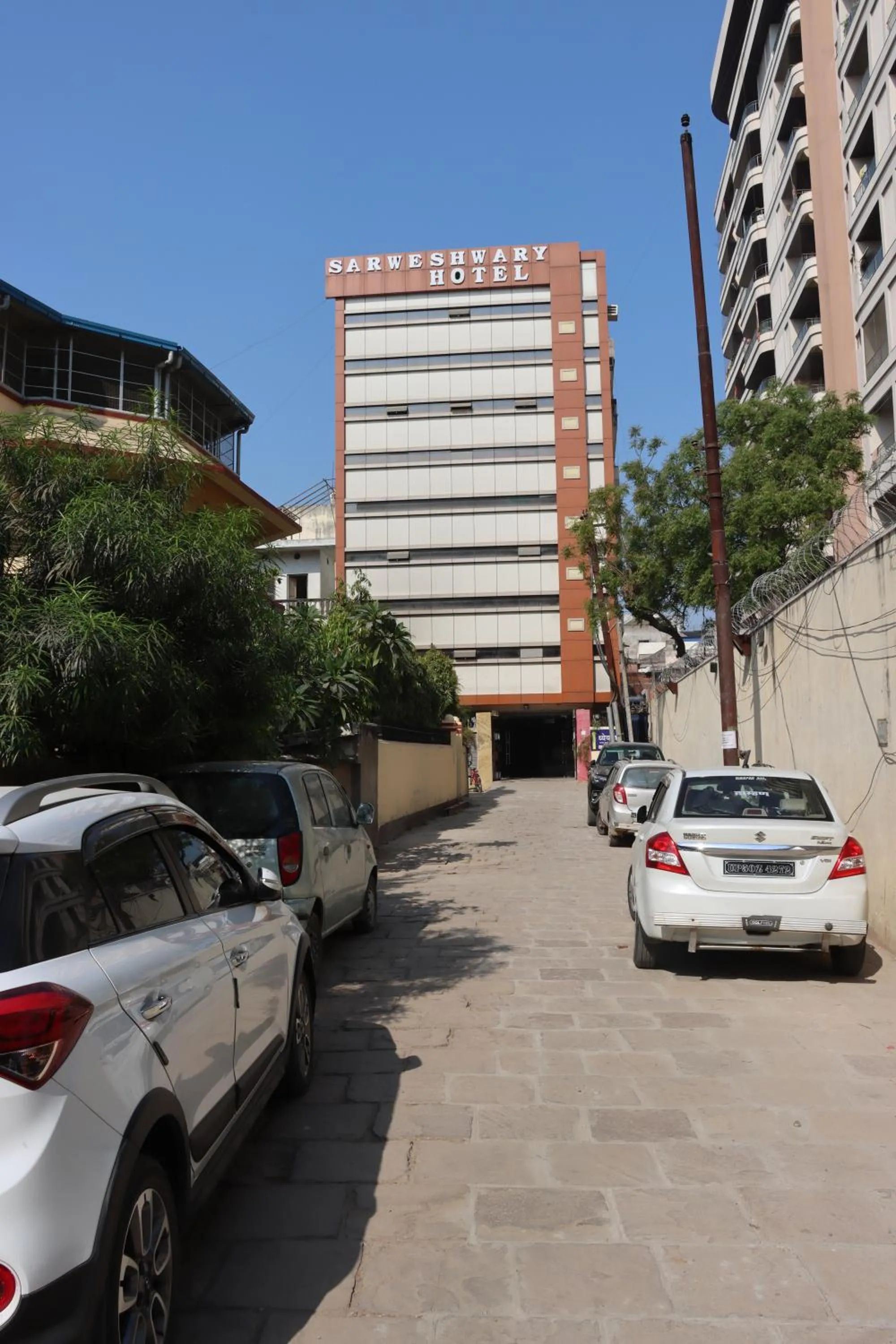 Property building in Hotel Sarweshwary