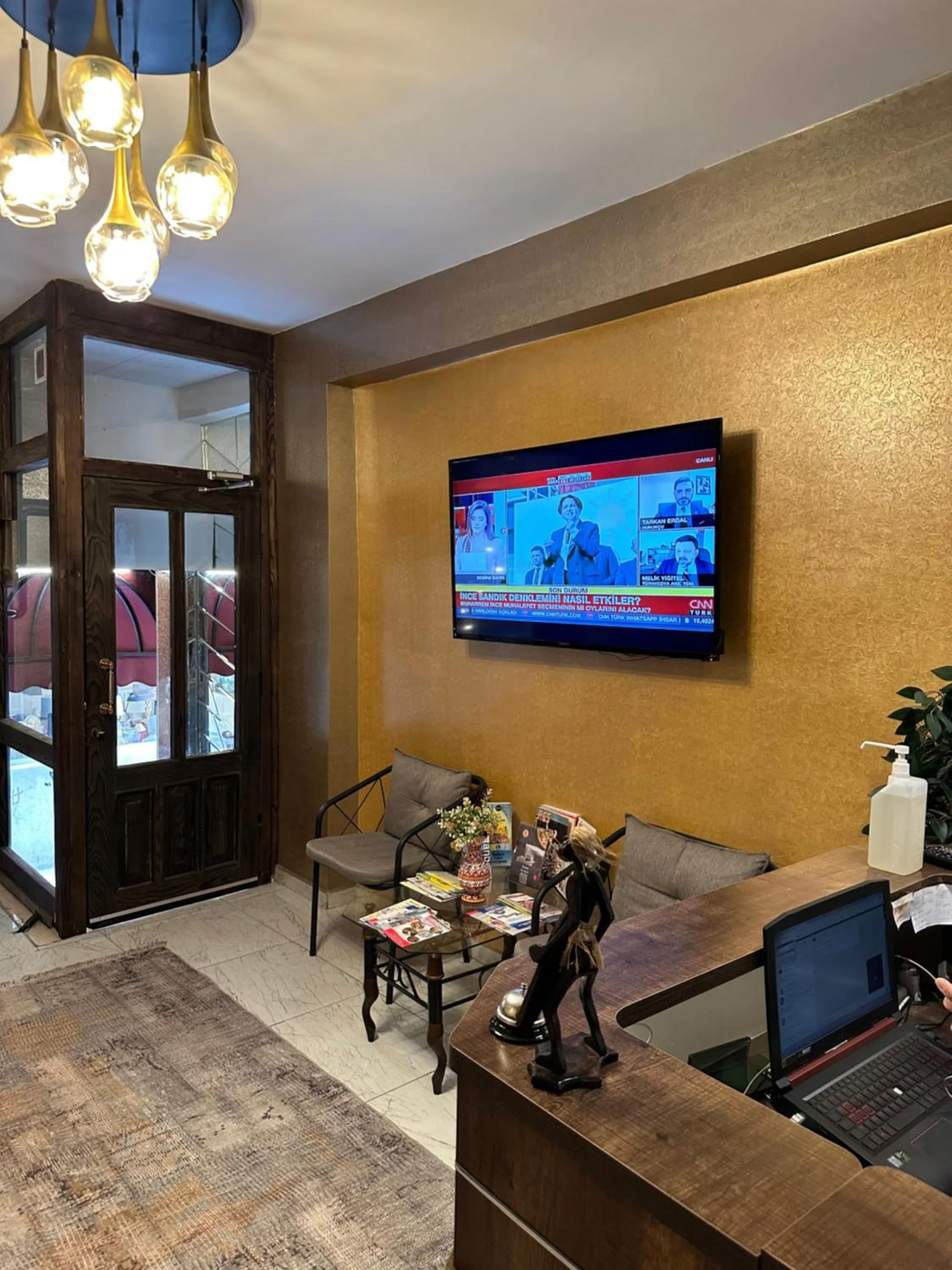 Lobby or reception in Galapera Hotel