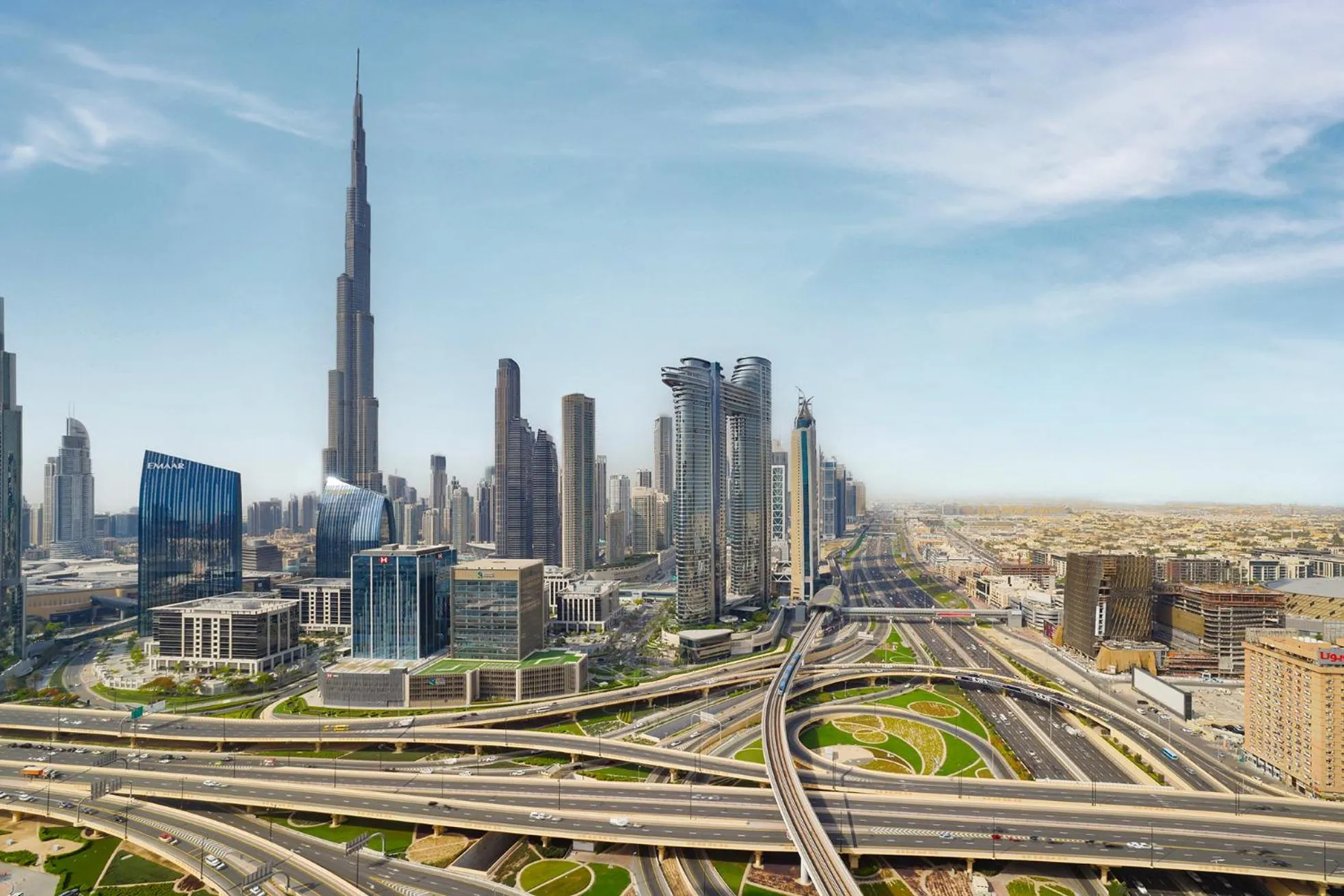 City view in Dusit Thani Dubai