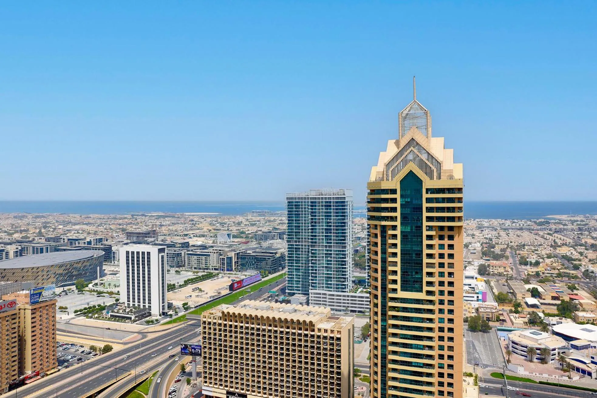 City view in Dusit Thani Dubai