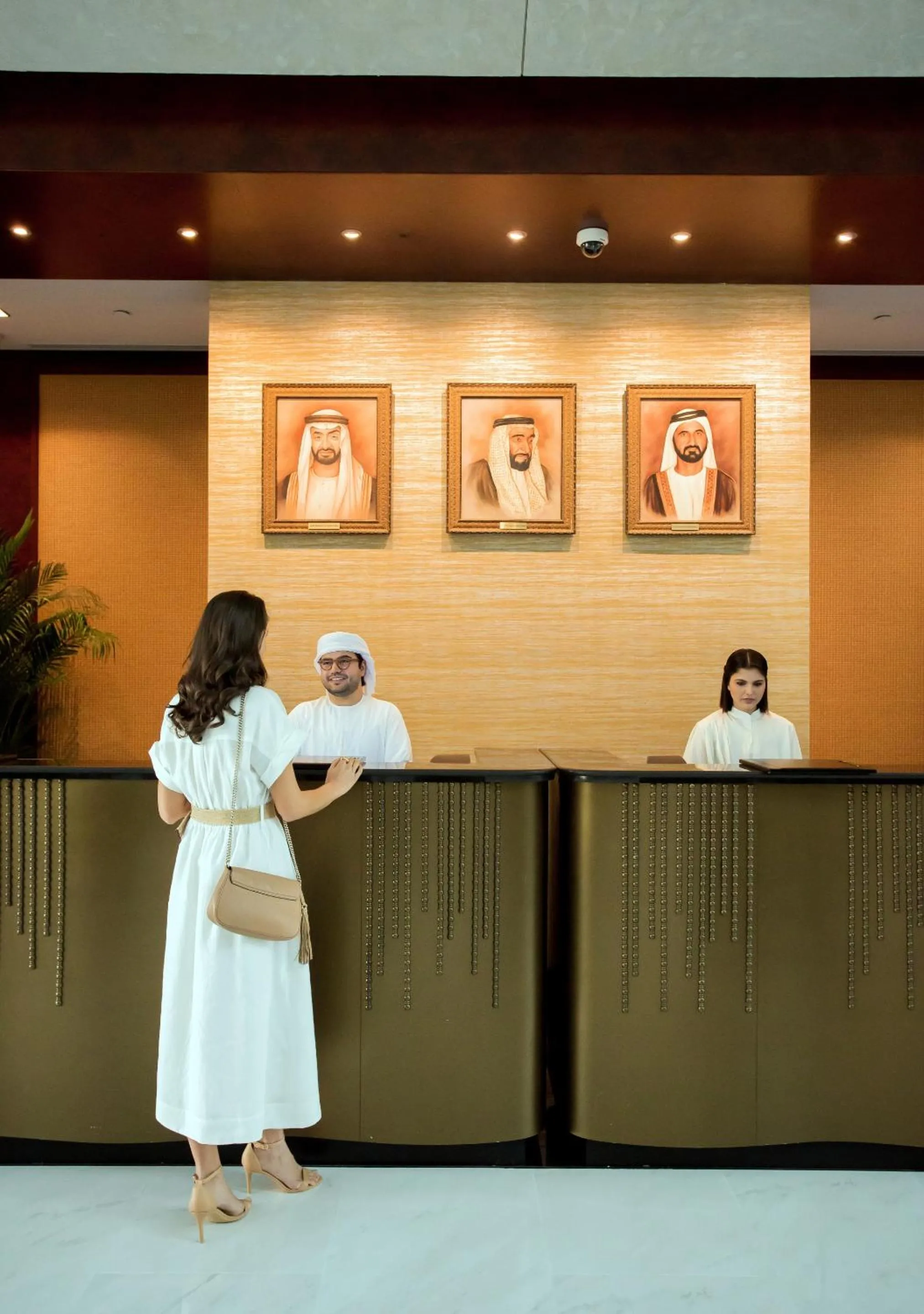 Lobby or reception in Dusit Thani Dubai