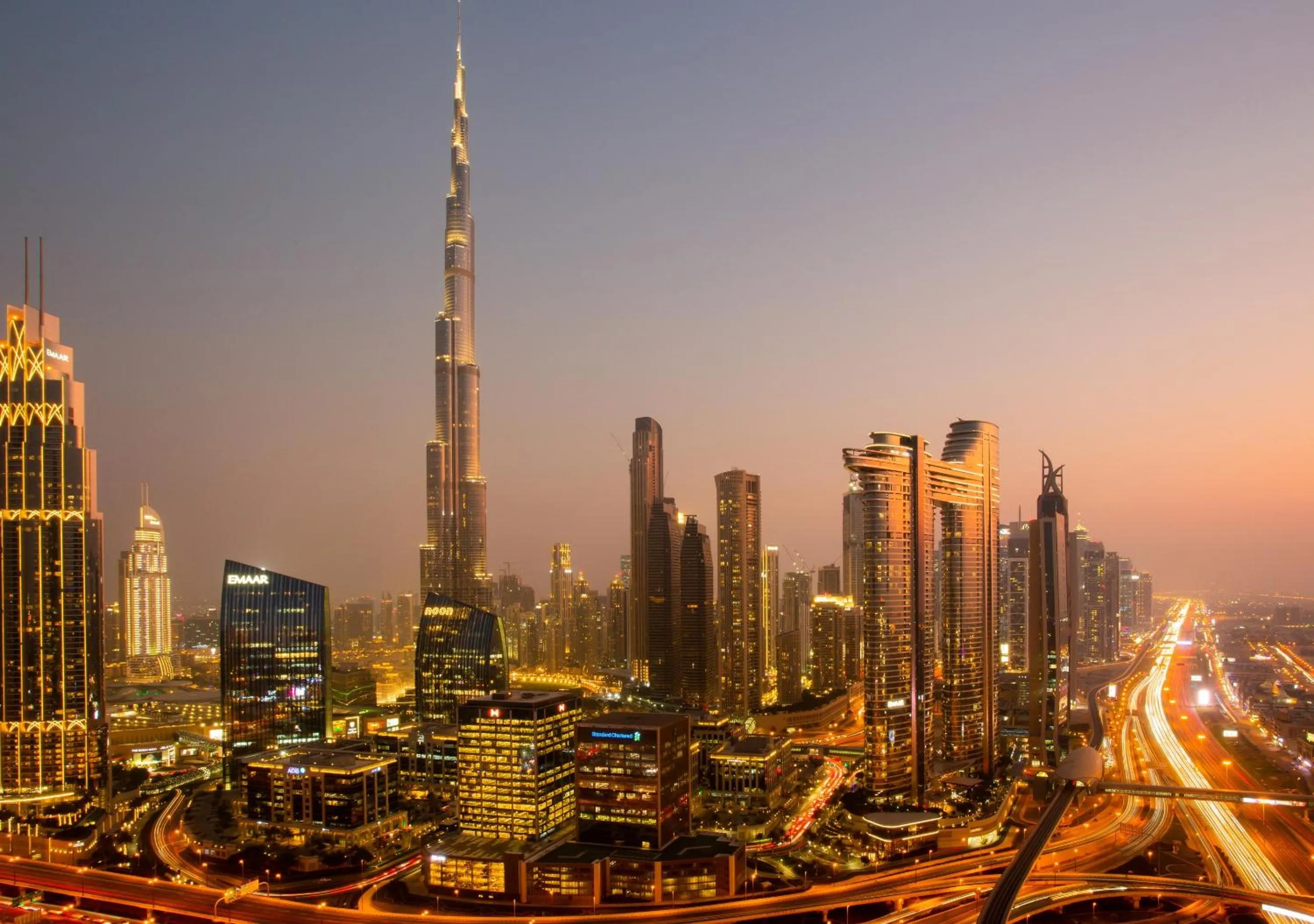 City view in Dusit Thani Dubai