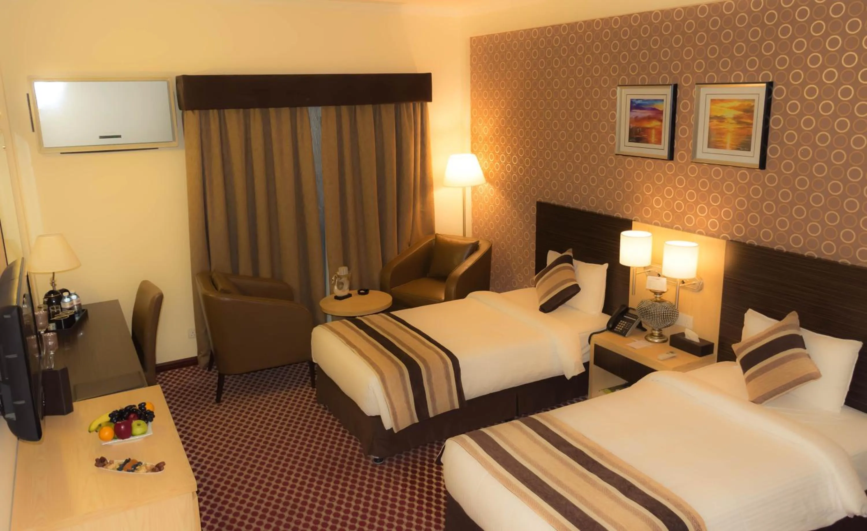 Bed in Fortune Karama Hotel