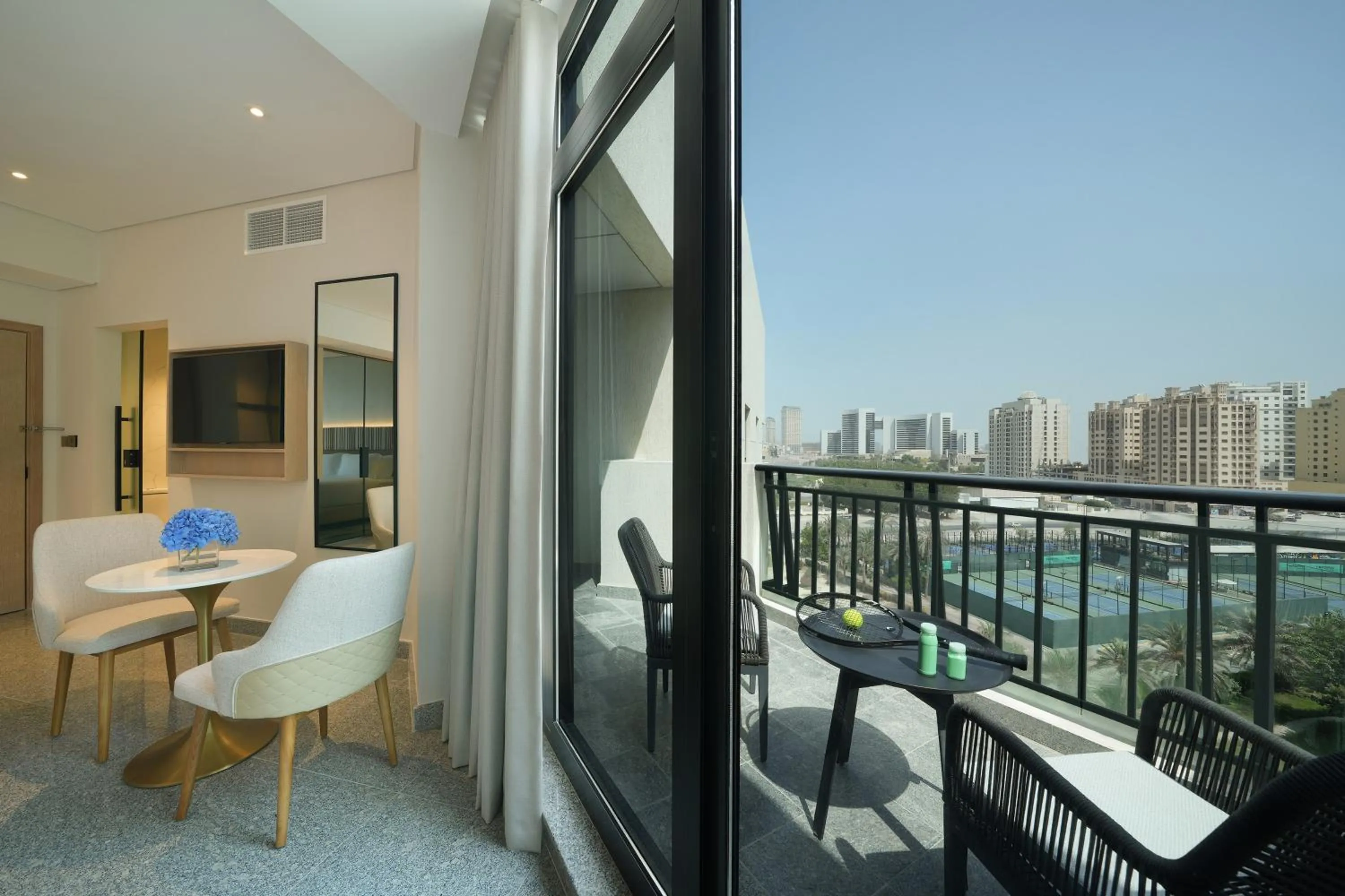 Balcony/Terrace in Arabian Park Dubai, an Edge by Rotana Hotel