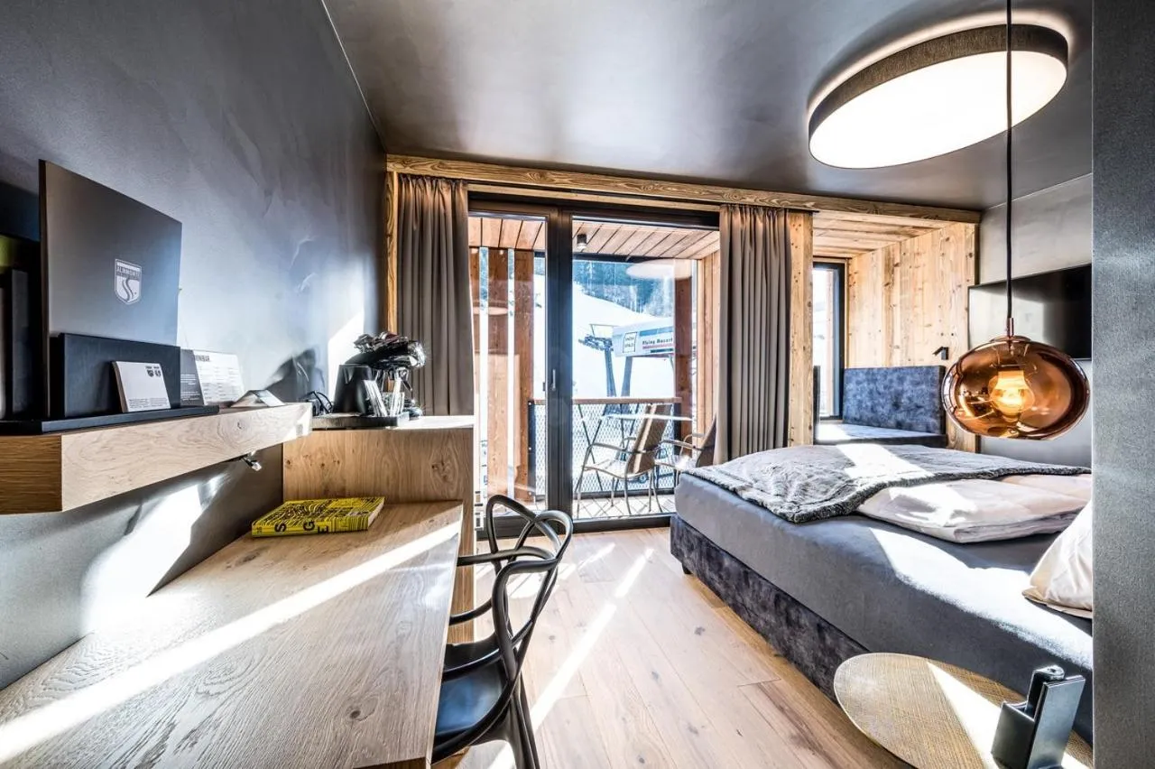 Bed in ALMMONTE PRÄCLARUM SUITES - Casual Boutique Hotel