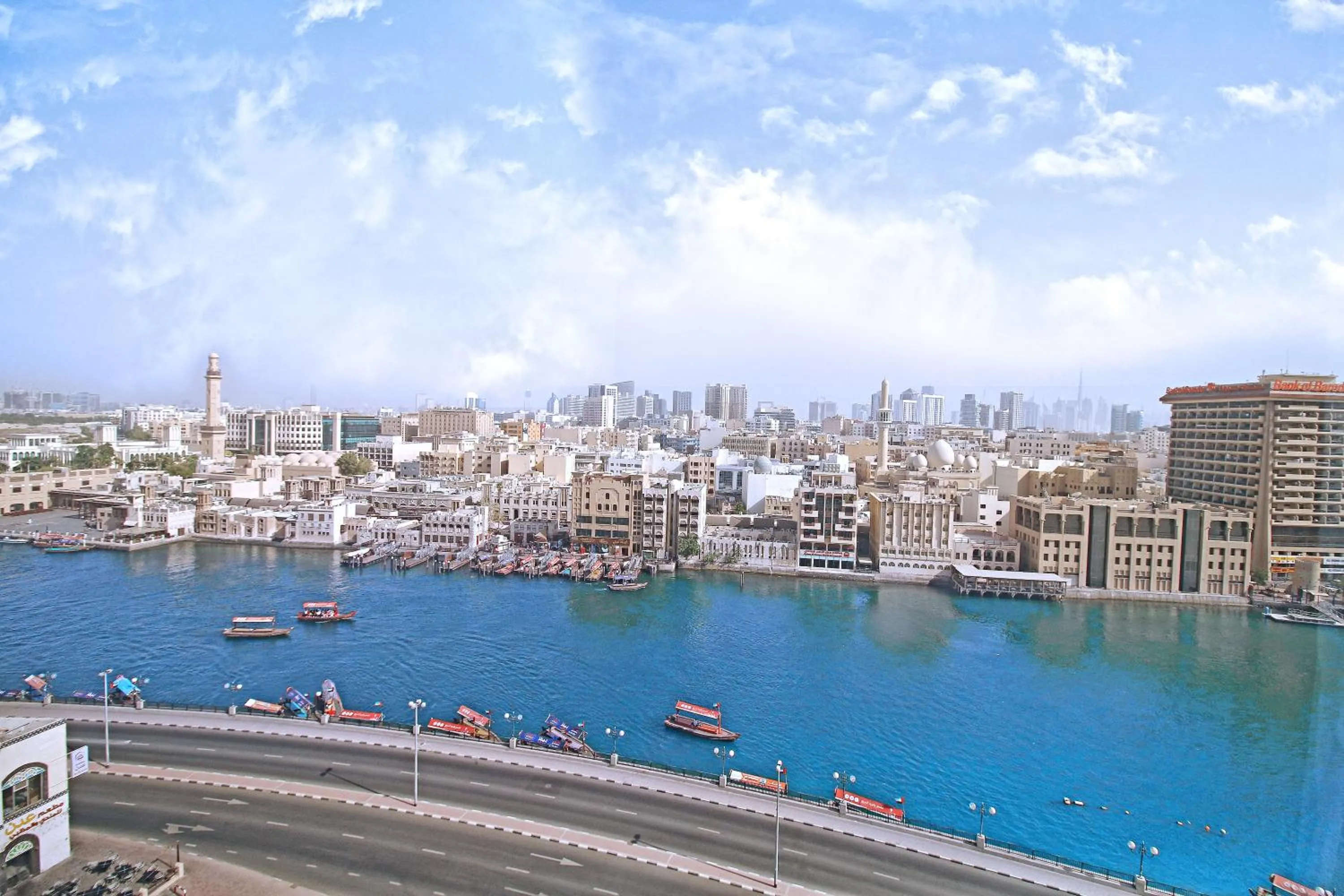 River view in The George Hotel by Saffron, Dubai Creek