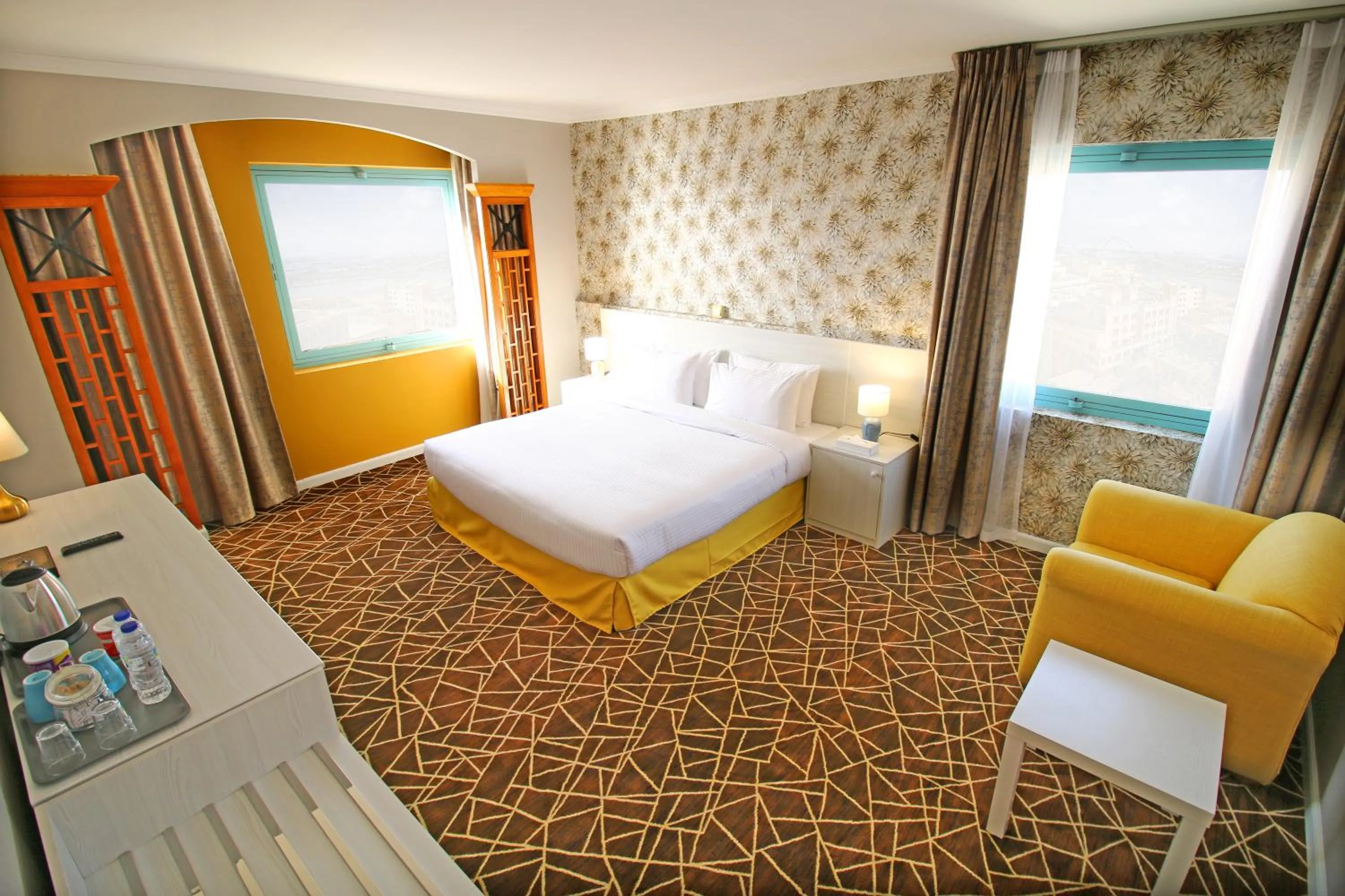 Bed in The George Hotel by Saffron, Dubai Creek