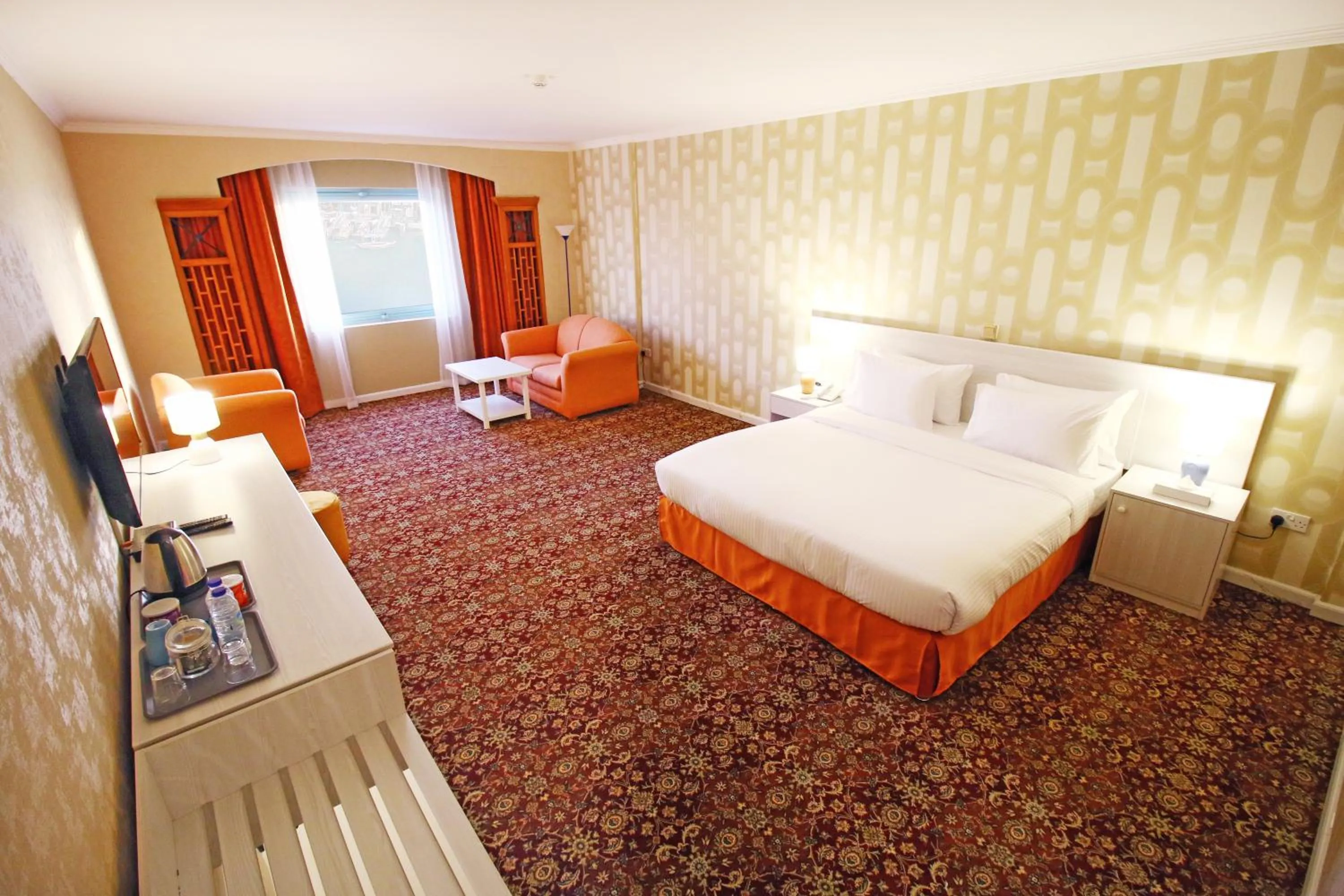 Bed in The George Hotel by Saffron, Dubai Creek