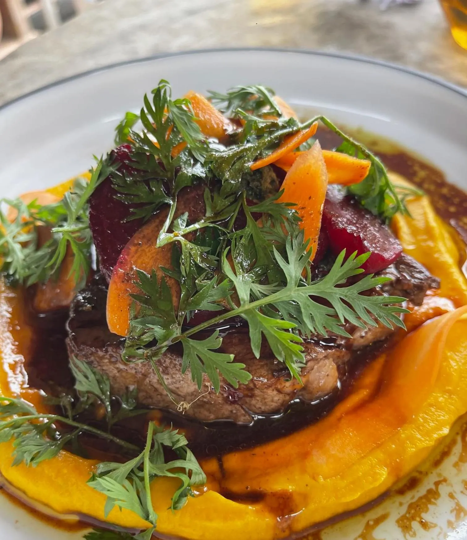 Restaurant/places to eat in Hotel Plein Large