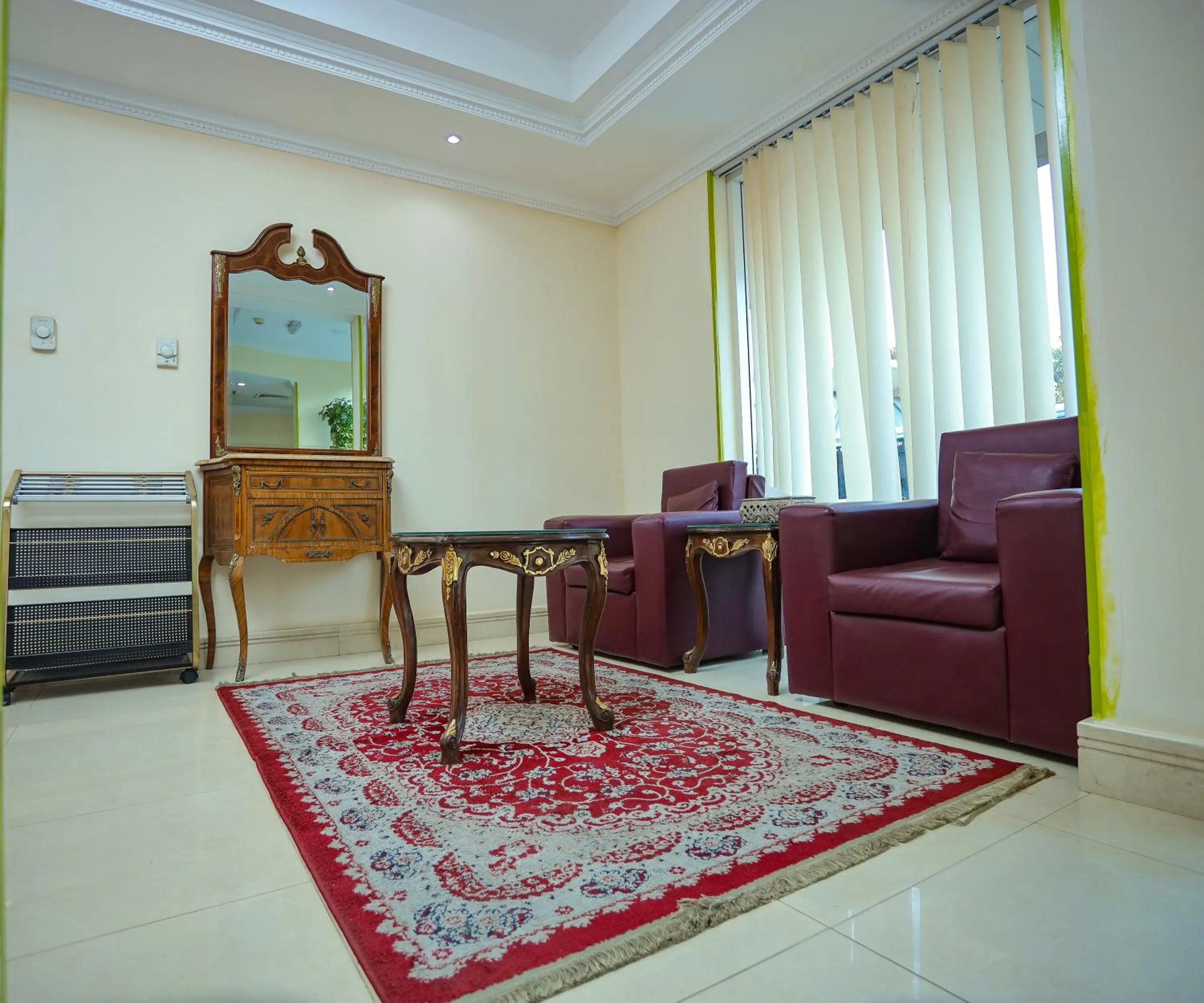 Seating area in Al Sharq Hotel