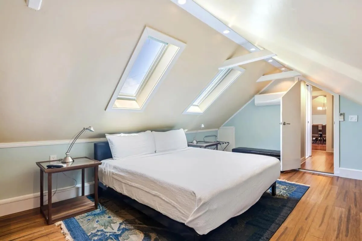 Bed in Sky Loft in Key West