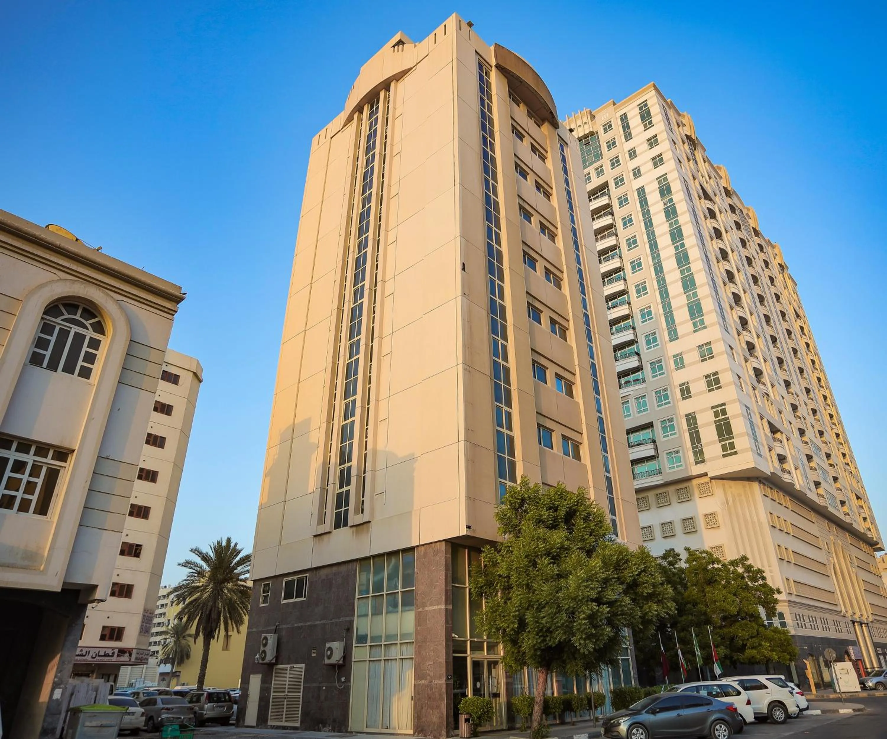 Property building in Al Sharq Hotels Suites