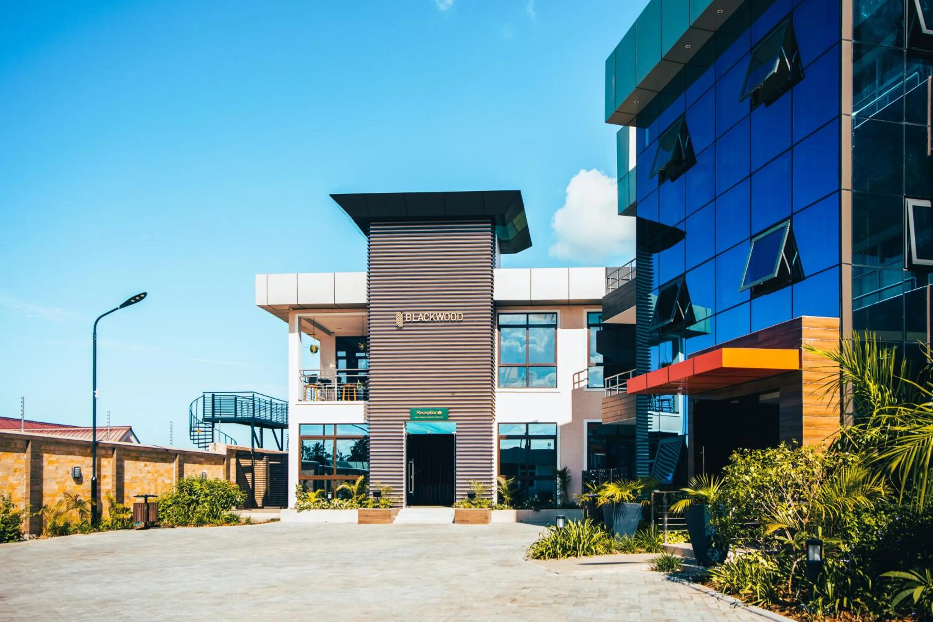 Property building in Blackwood Boutique Hotel and Apartments