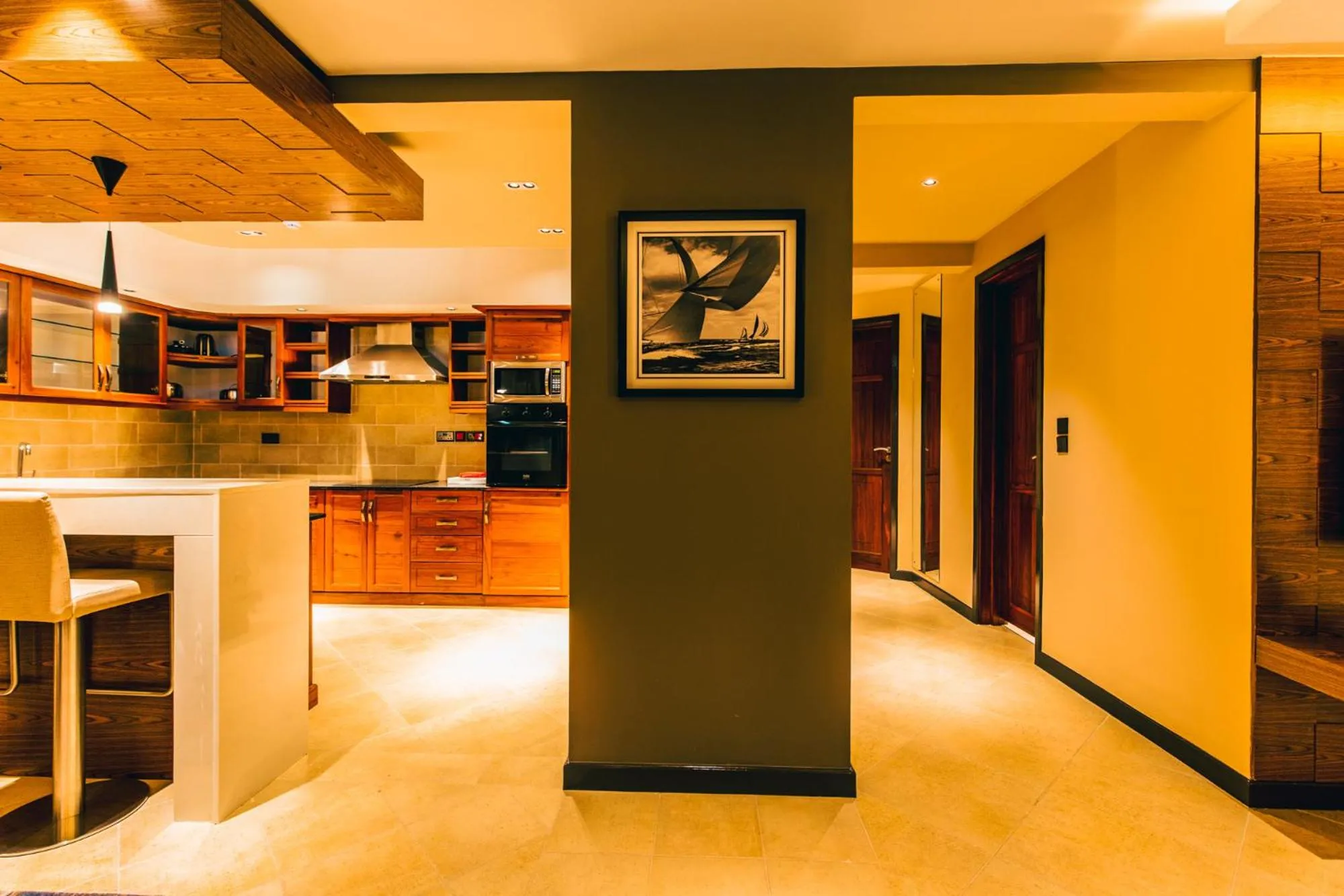 kitchen in Blackwood Boutique Hotel and Apartments