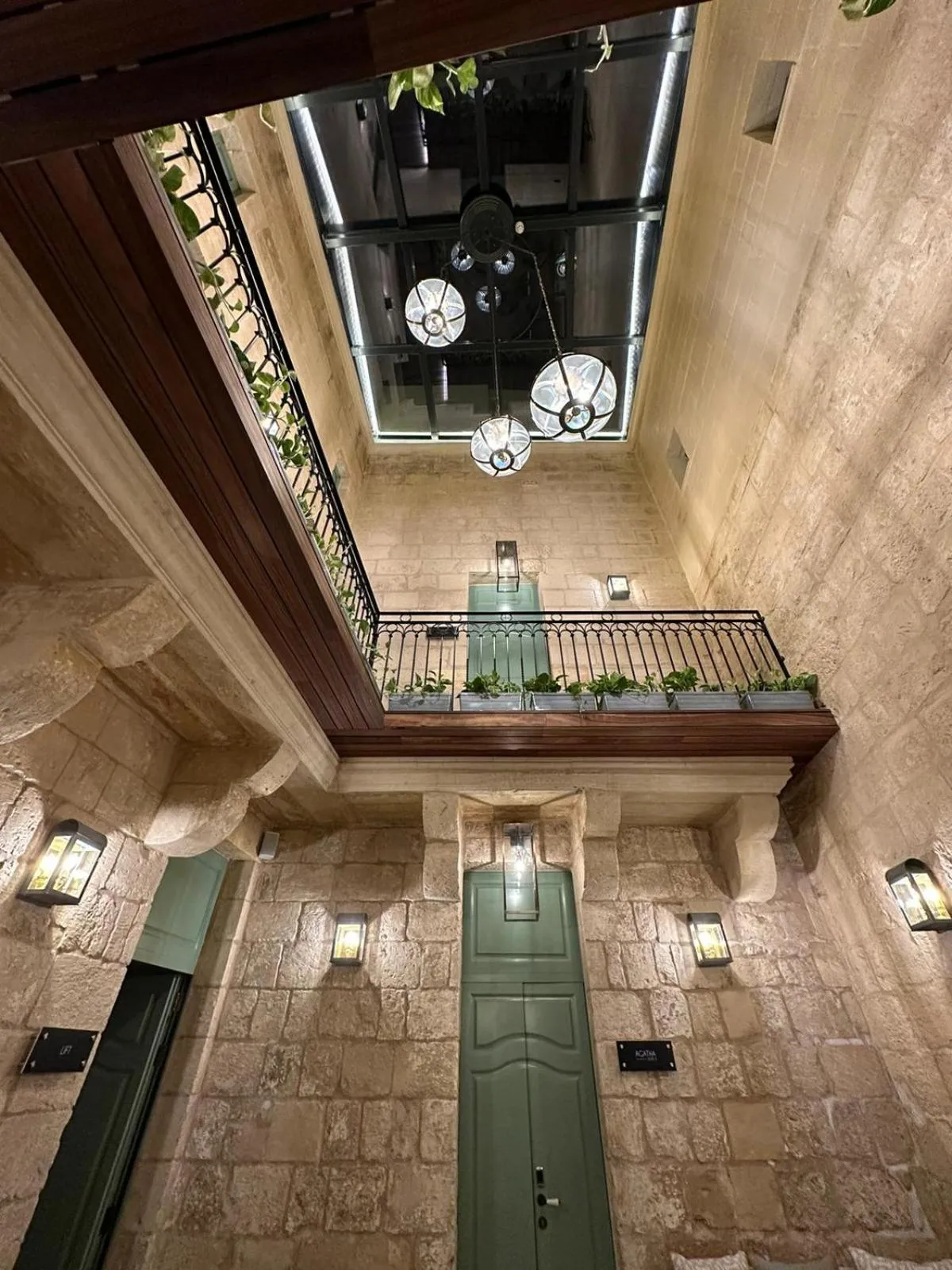 Lobby or reception in Palazzo Bifora